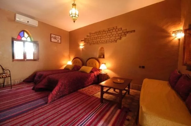 Photo of the whole room, Bed in La Rose Du Desert