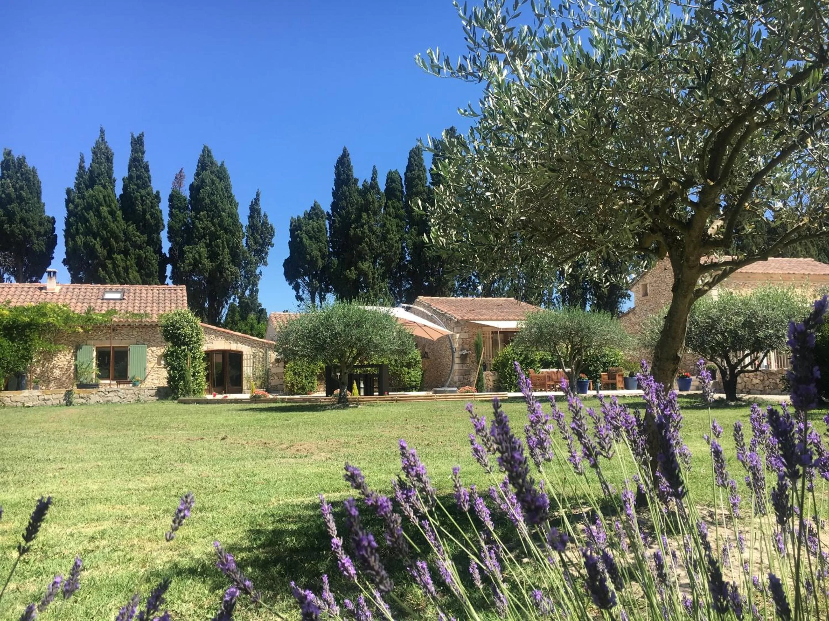 View (from property/room) in Le Mas Des Chutes