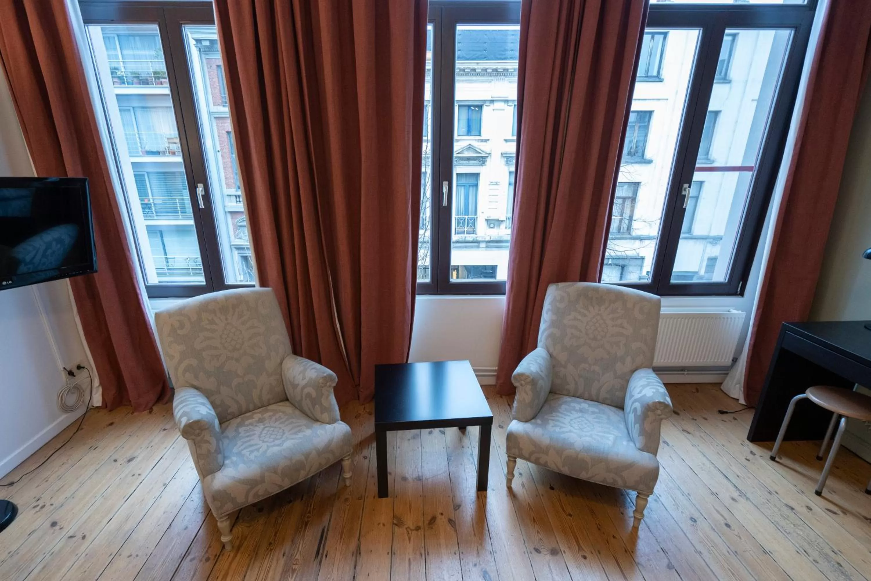 View (from property/room) in Because the Night city lodge