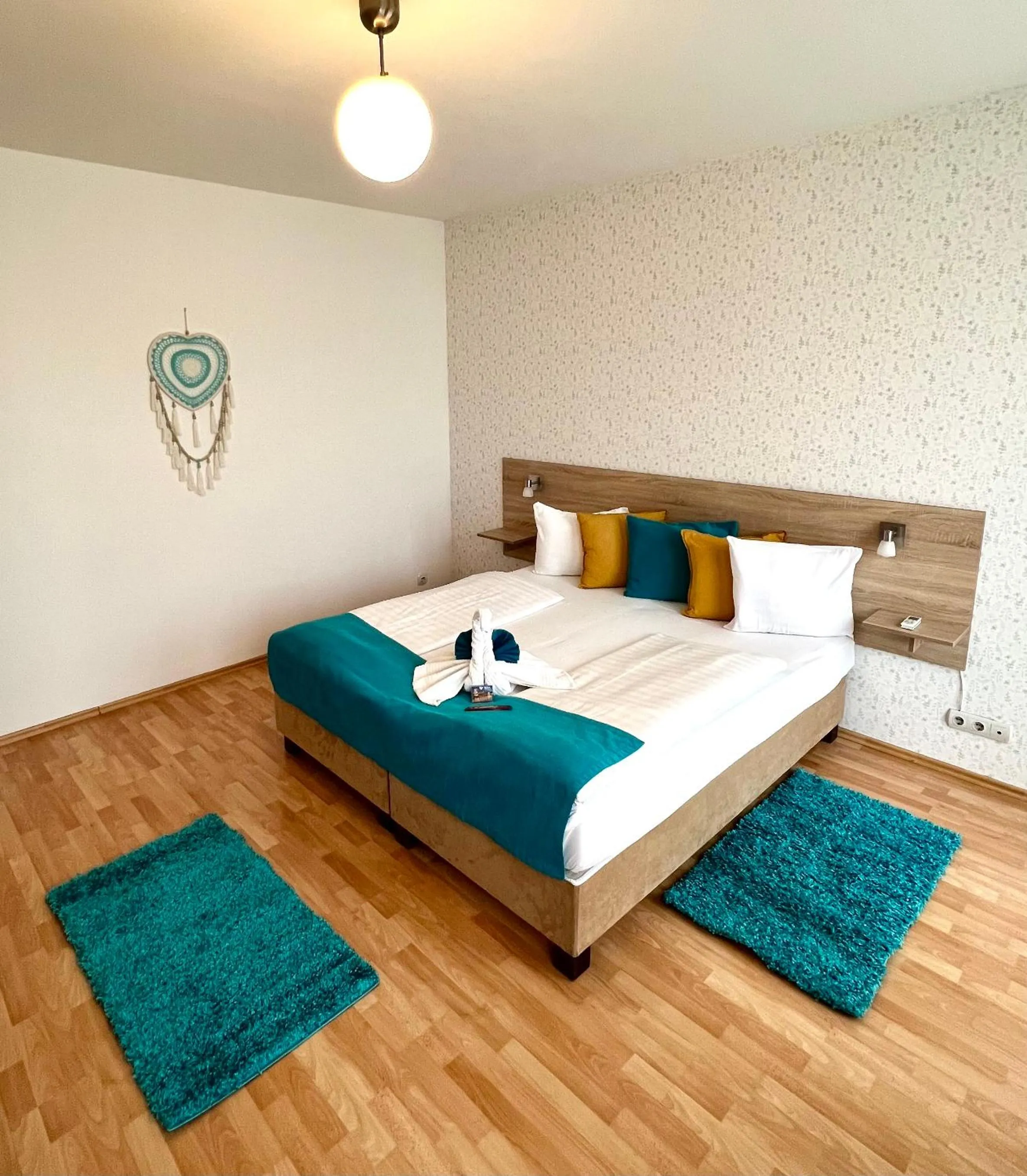 Bedroom, Bed in Nova Apartments