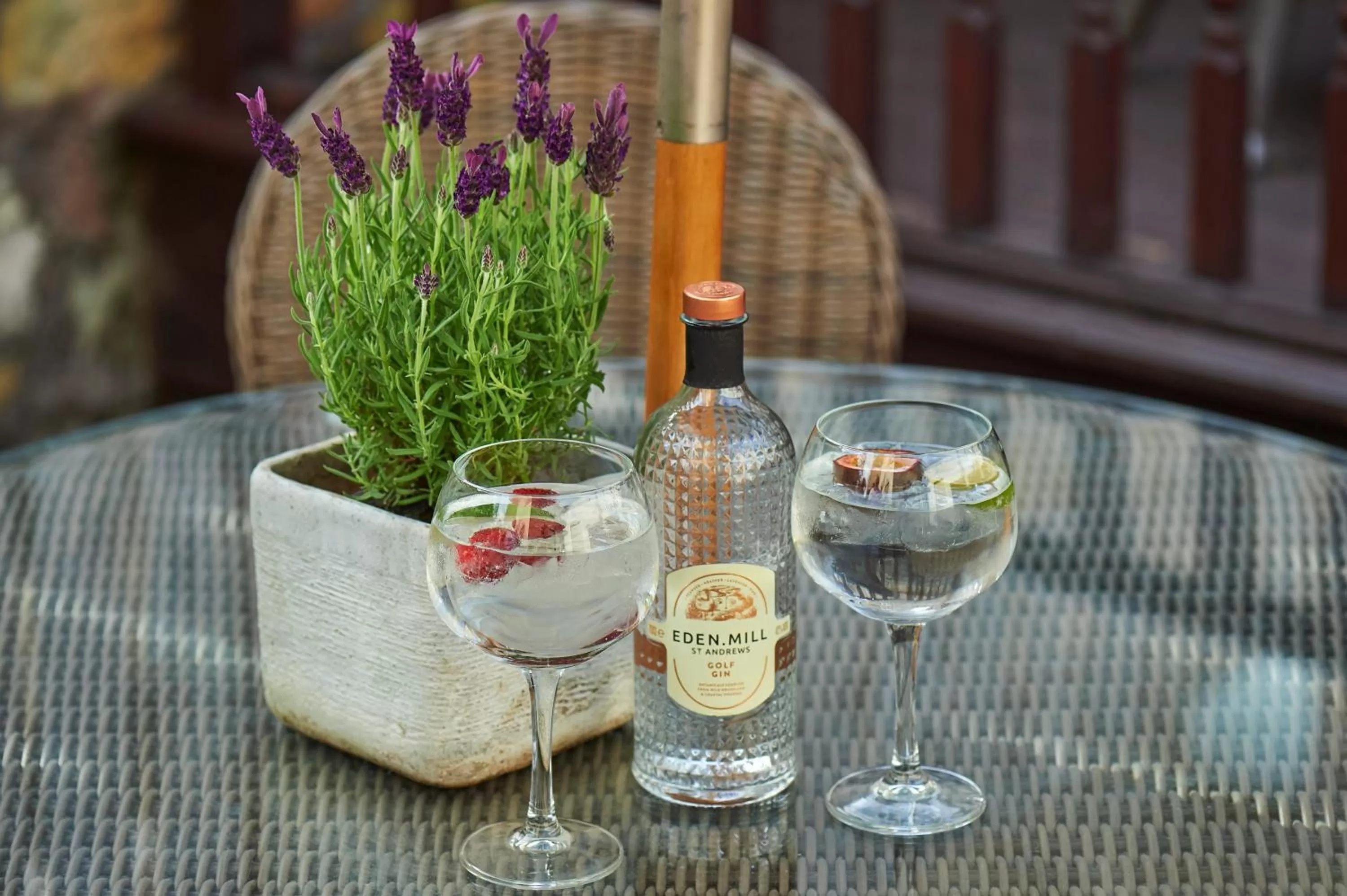 Patio in Hotel Du Vin, St Andrews