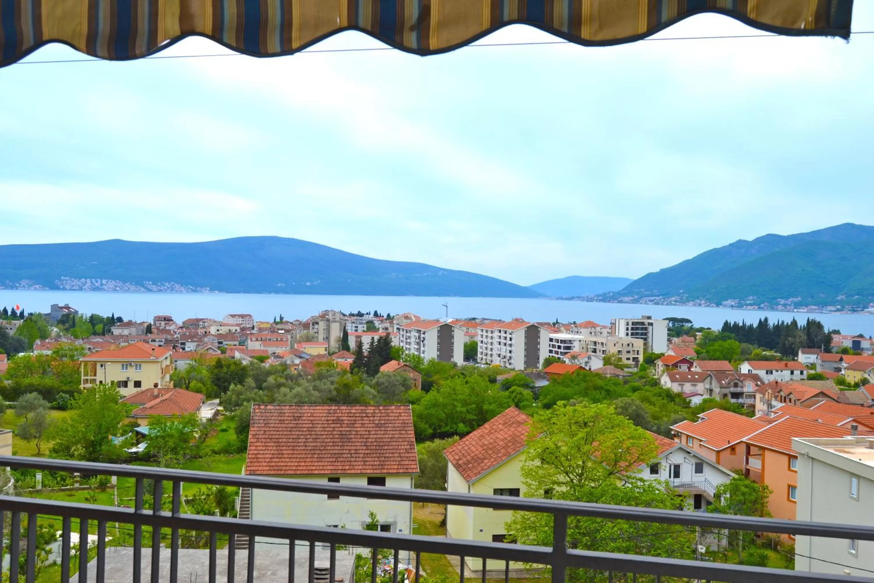 Balcony/Terrace, Mountain View in Tivat Apartments