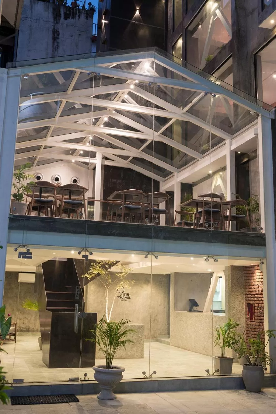 Property building in 9ine Thamel Hotel