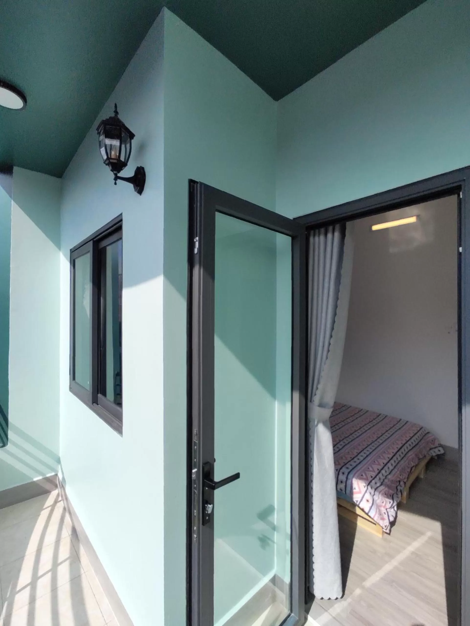 Balcony/Terrace, Bed in STAY hostel 2 - 350m from the ferry