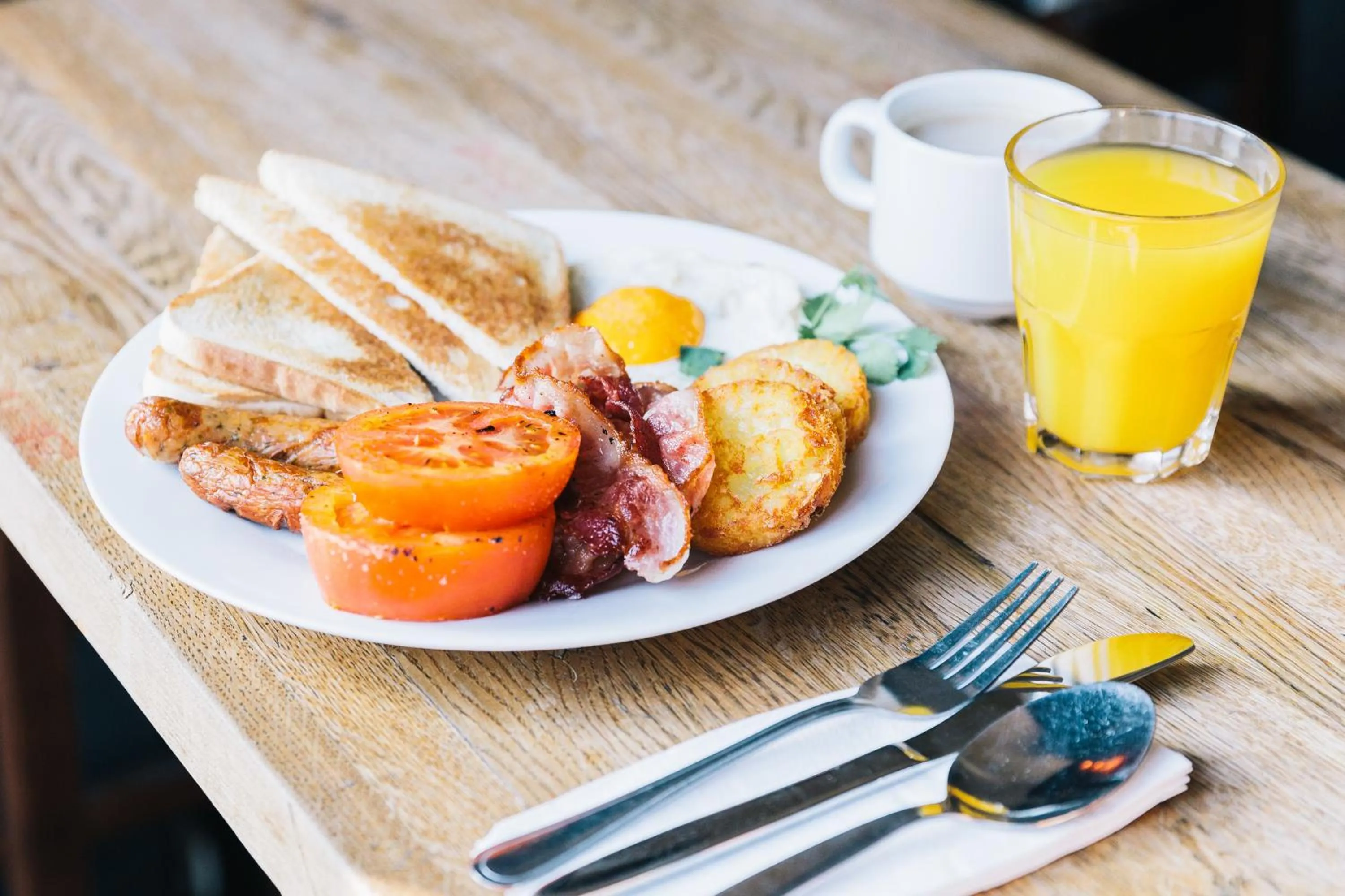 Breakfast in St Christopher's Apartments