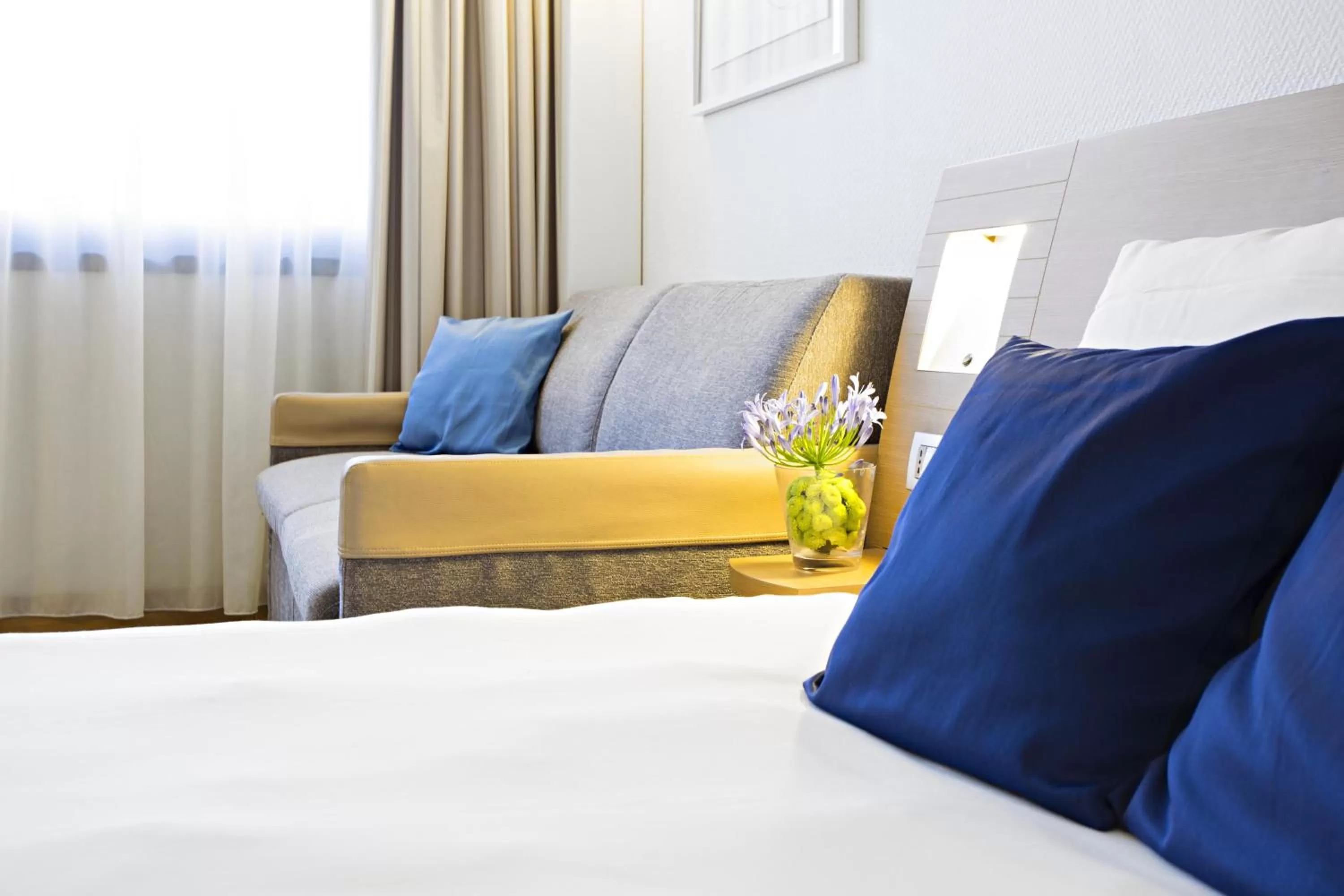 Standard Double Room with Sofa Bed in Hotel Novotel Genova City