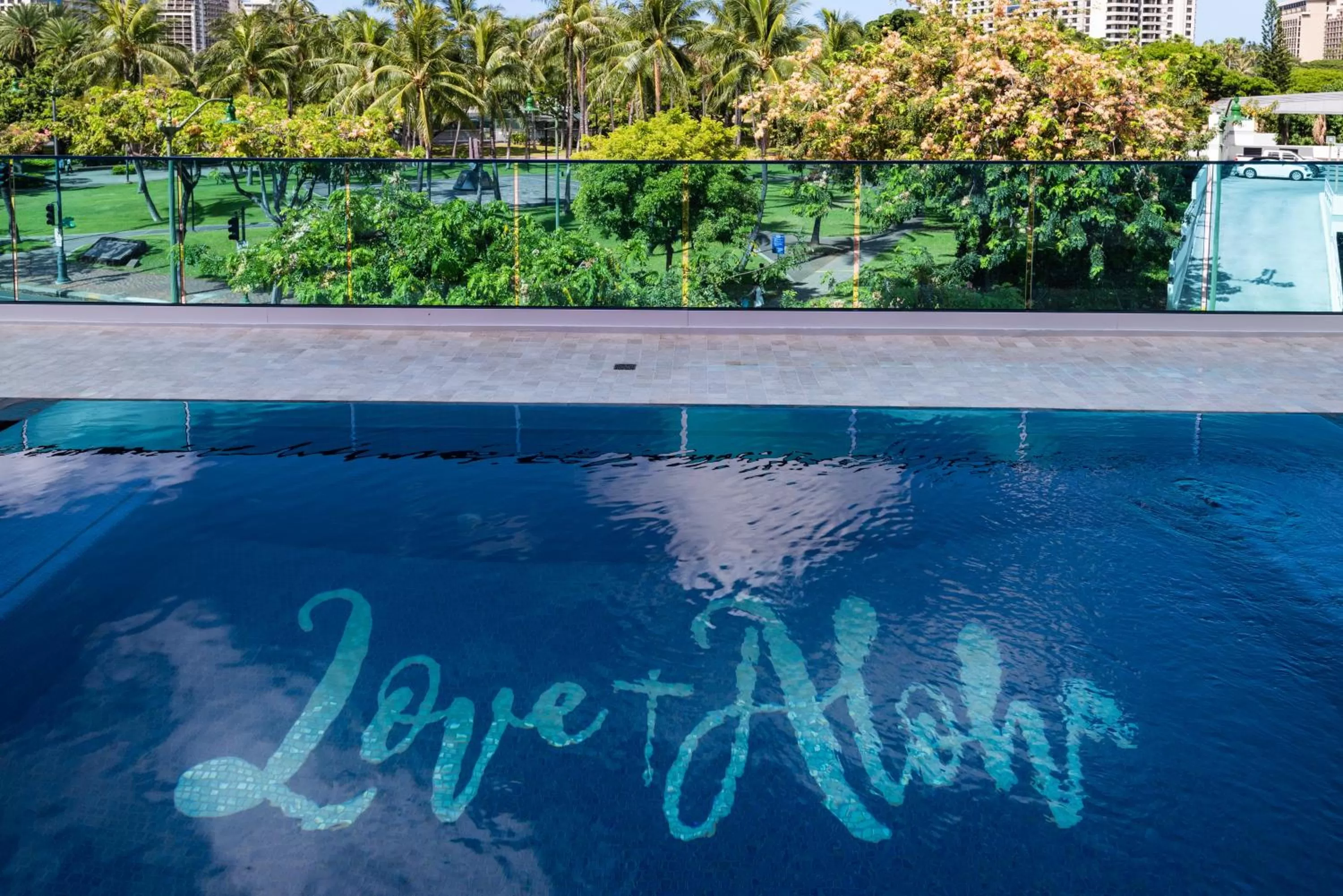 Swimming pool in Hotel La Croix