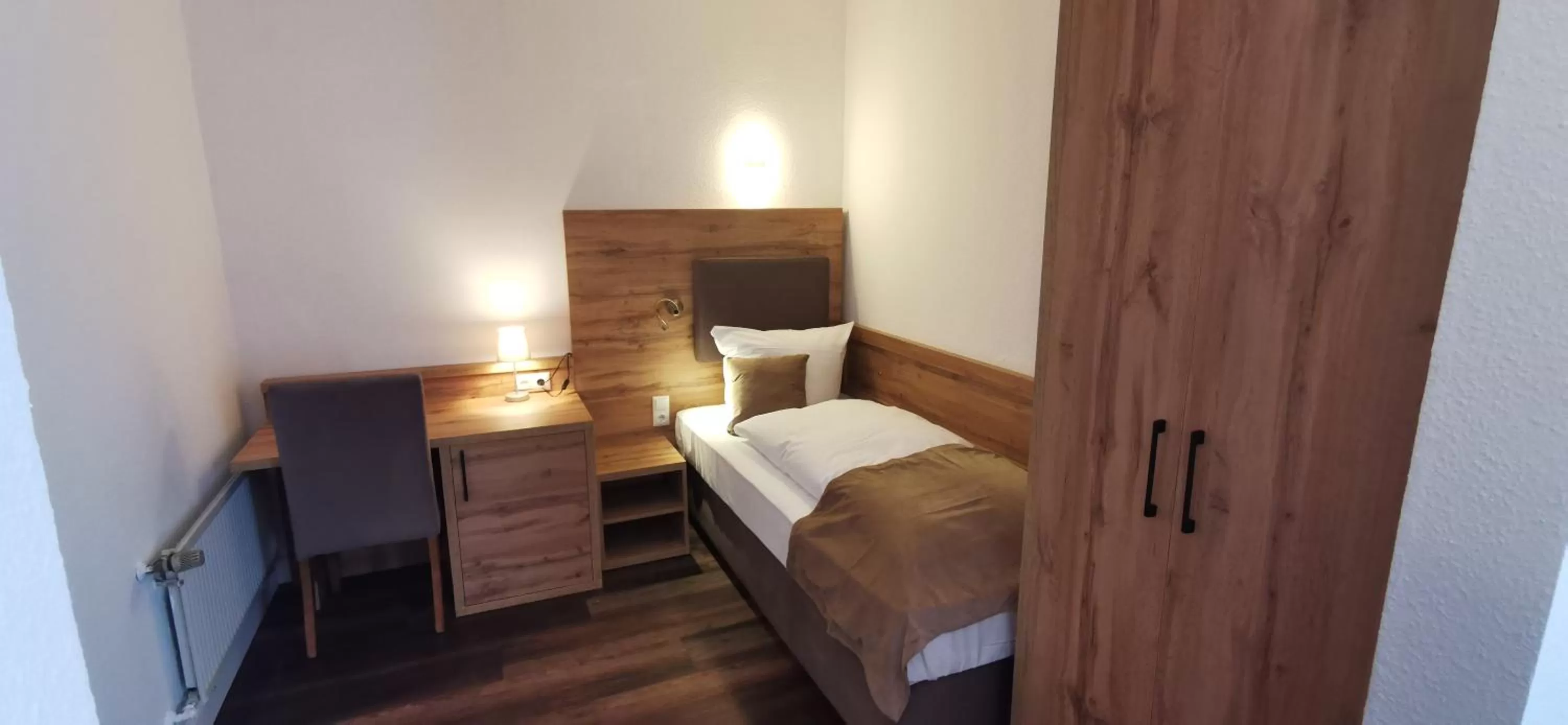 Bed in Heidehotel Soltauer Hof