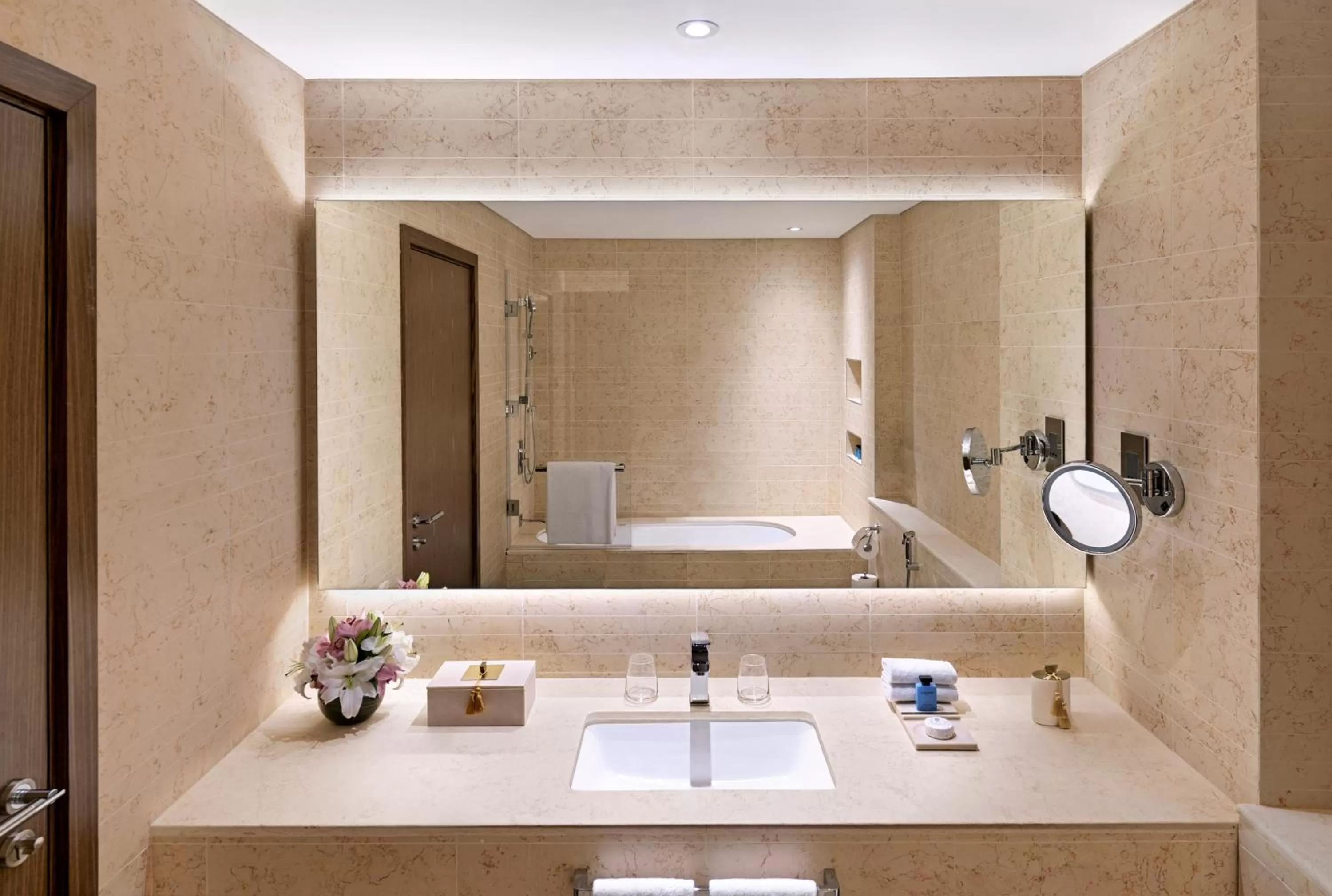 Bathroom in Sofitel Dubai The Obelisk