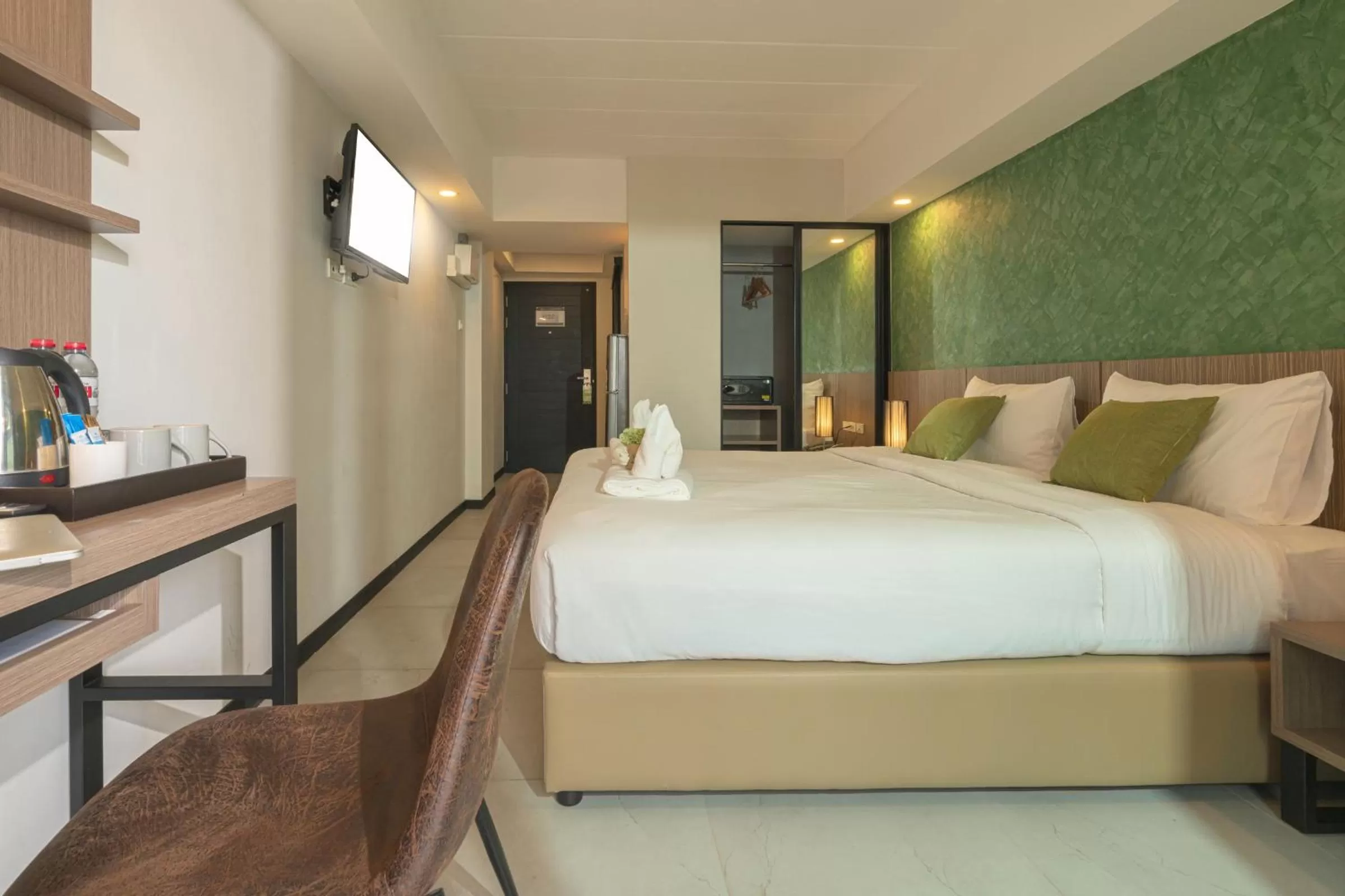 Bed in The Home Hotel SHA