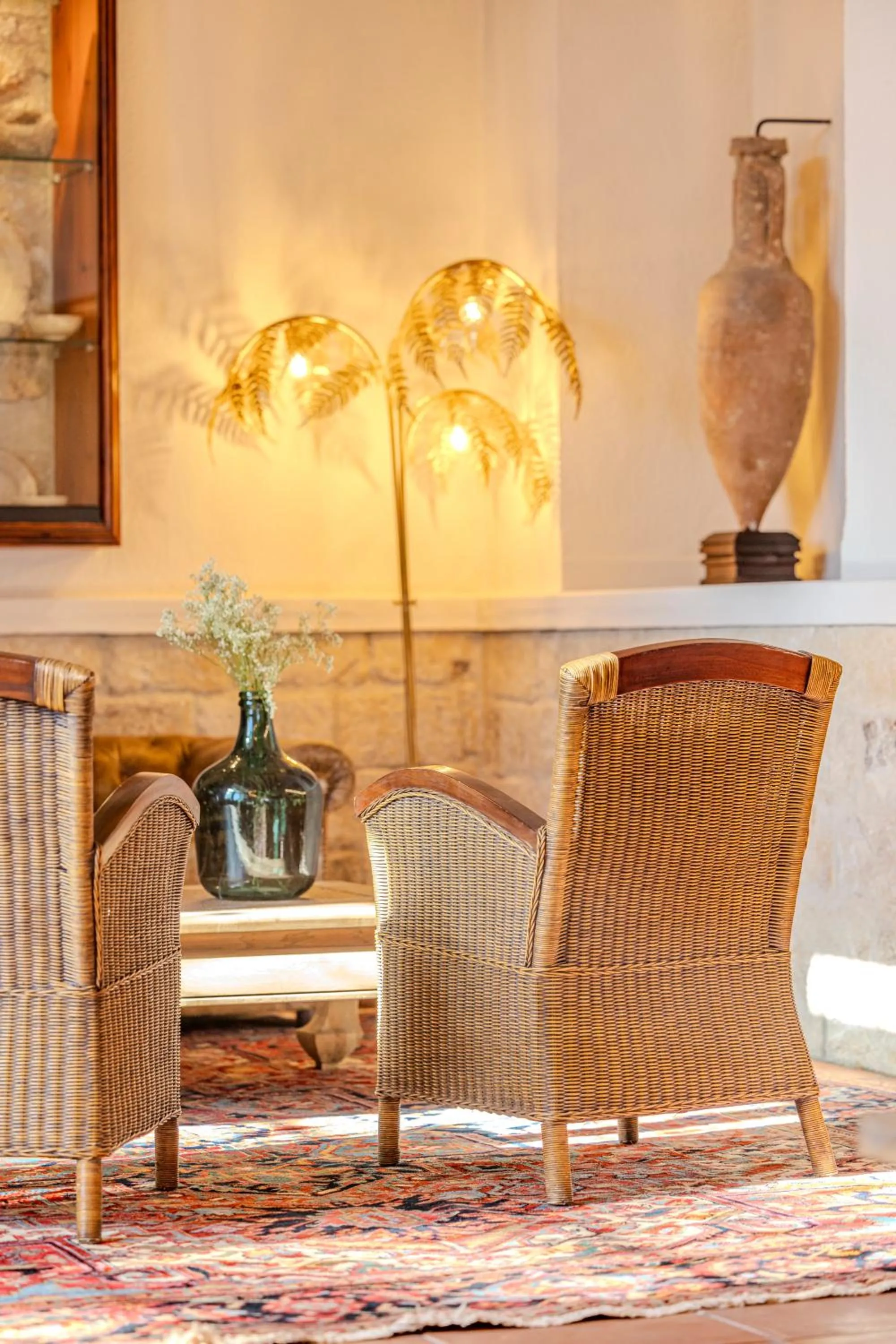 Living room in La Posada del Mar