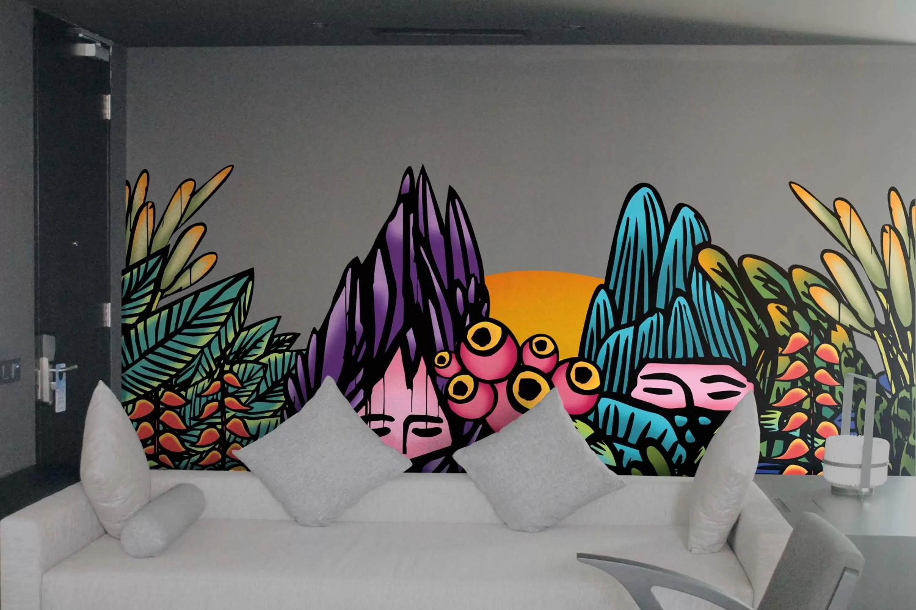 Living room in ARTOTEL Gajahmada Semarang