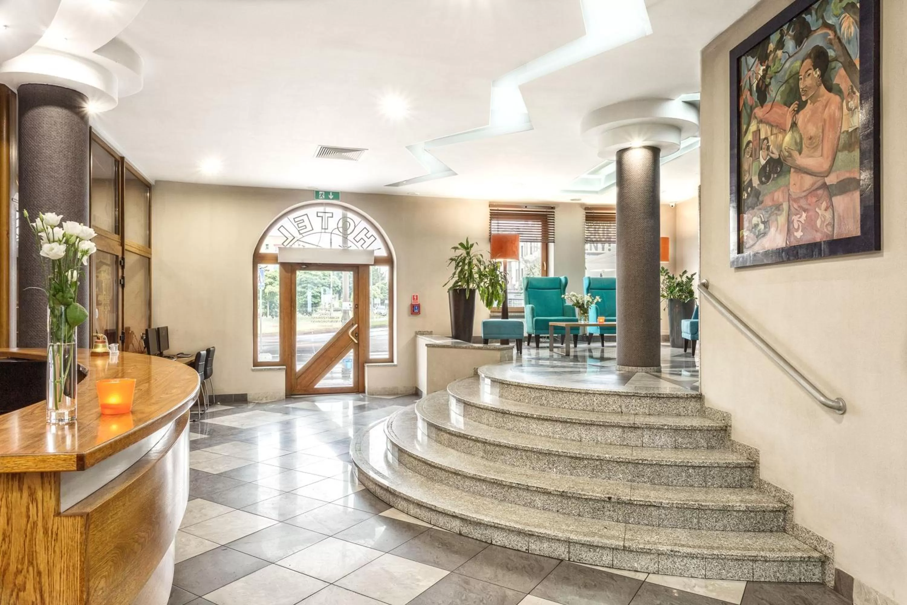 Lobby or reception in Hotel Kaliski