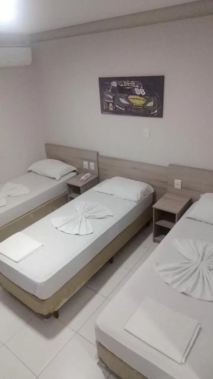 Bed in Hotel Ville House Premium