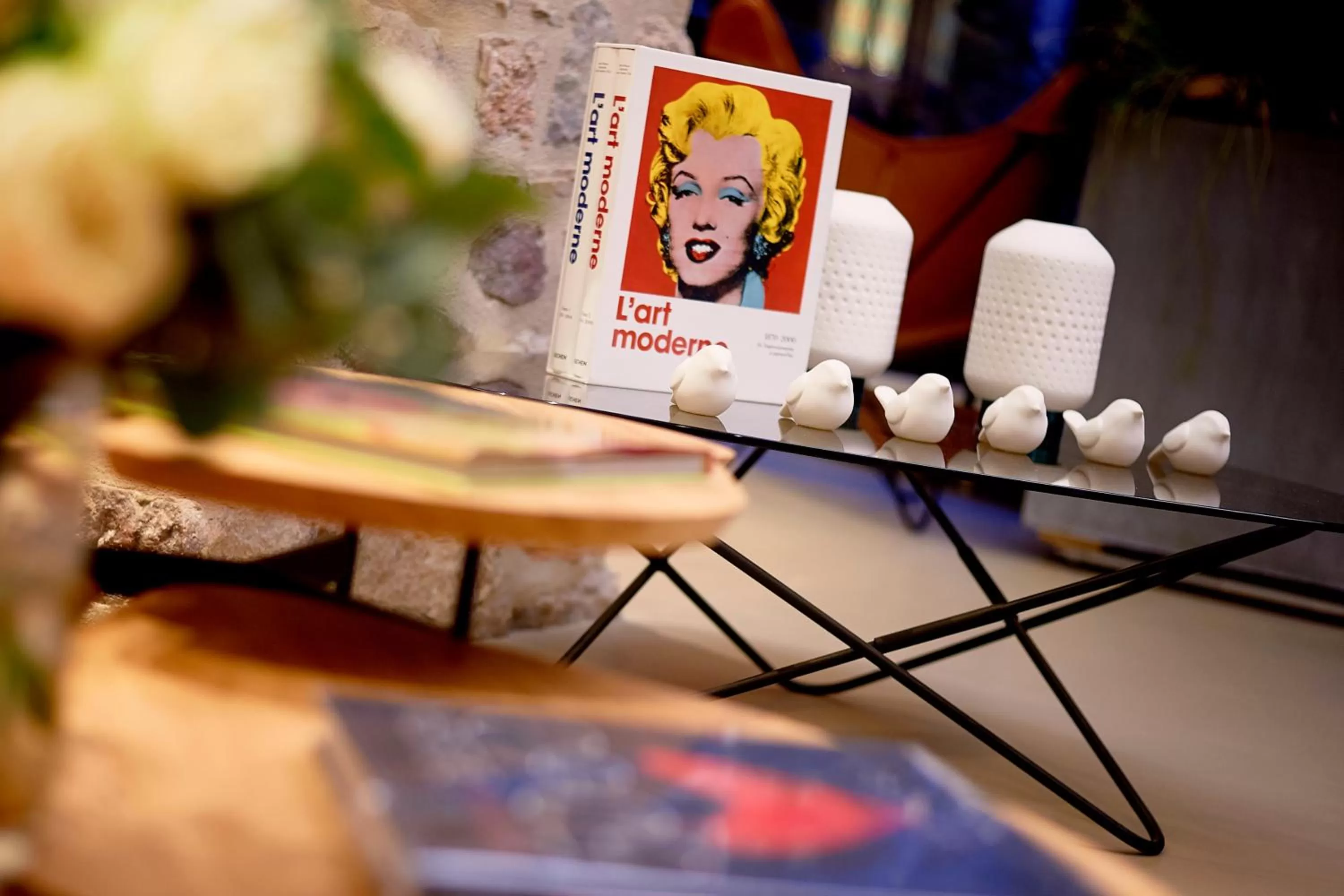 Lobby or reception in Relais & Châteaux La Maison Des Têtes