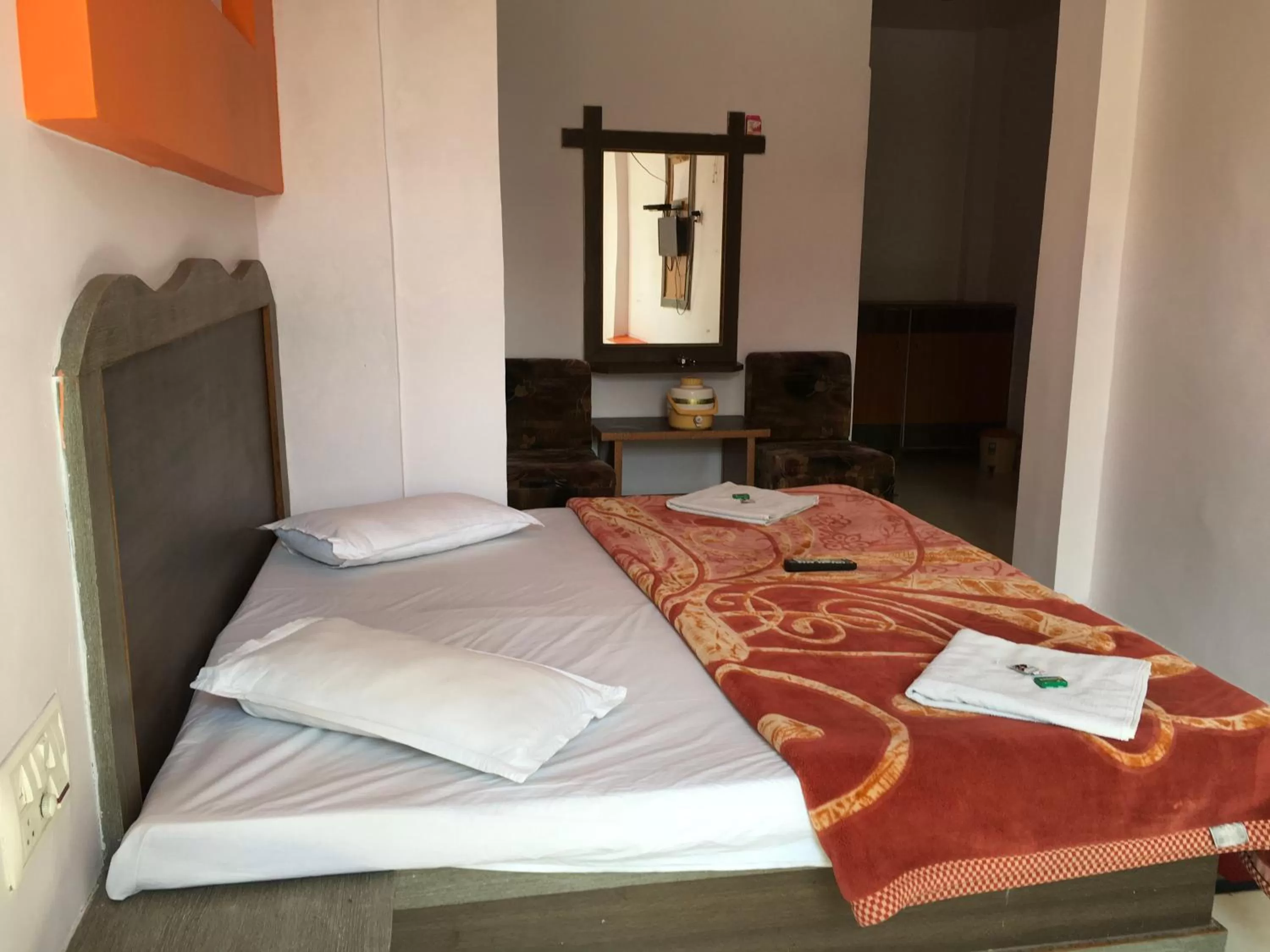 Bed in Hotel RAJVIHAR