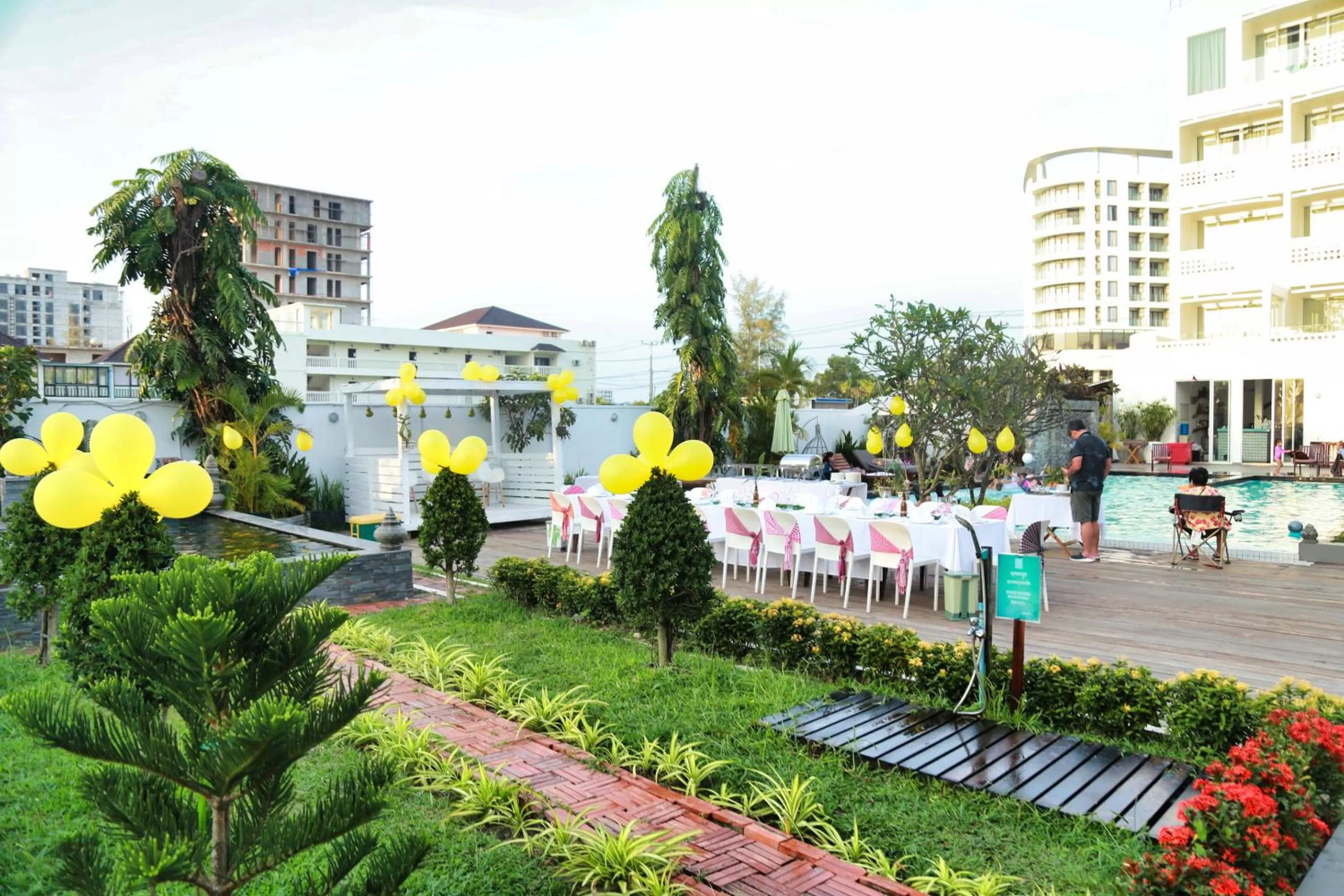 Garden in Naiya Sea Resort
