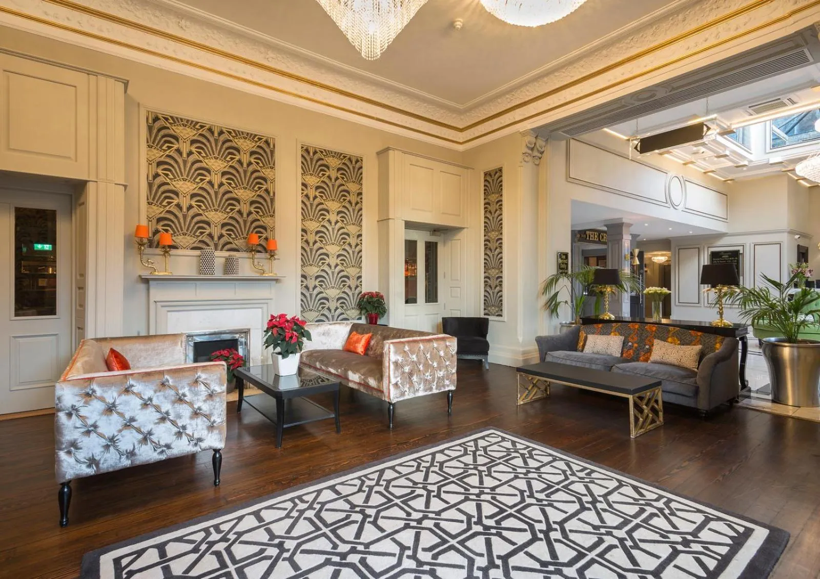 Lobby or reception in Bonnington Hotel & Leisure Centre