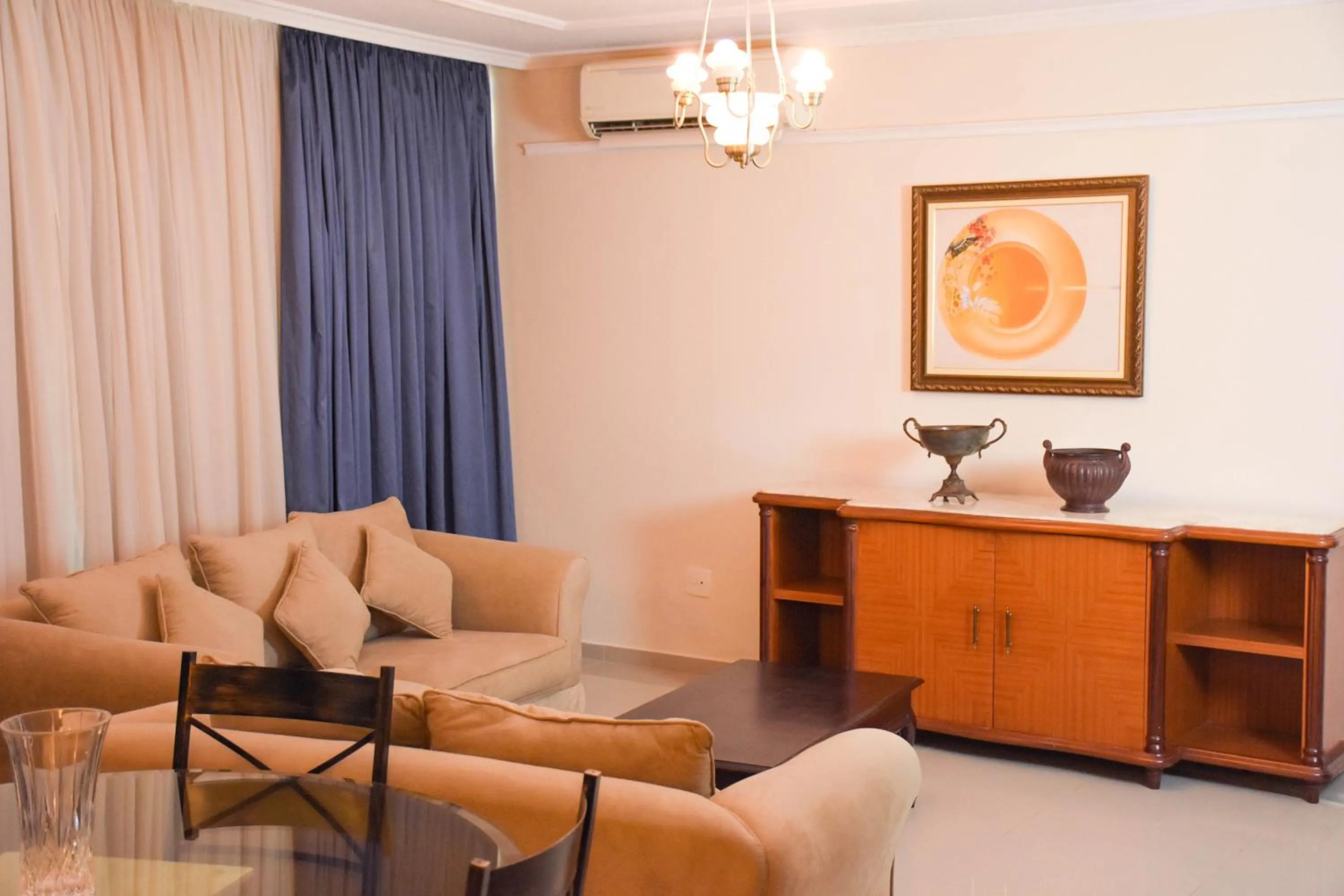 Living room in Hotel Golden Park Internacional Foz & Convenções By Nacional Inn