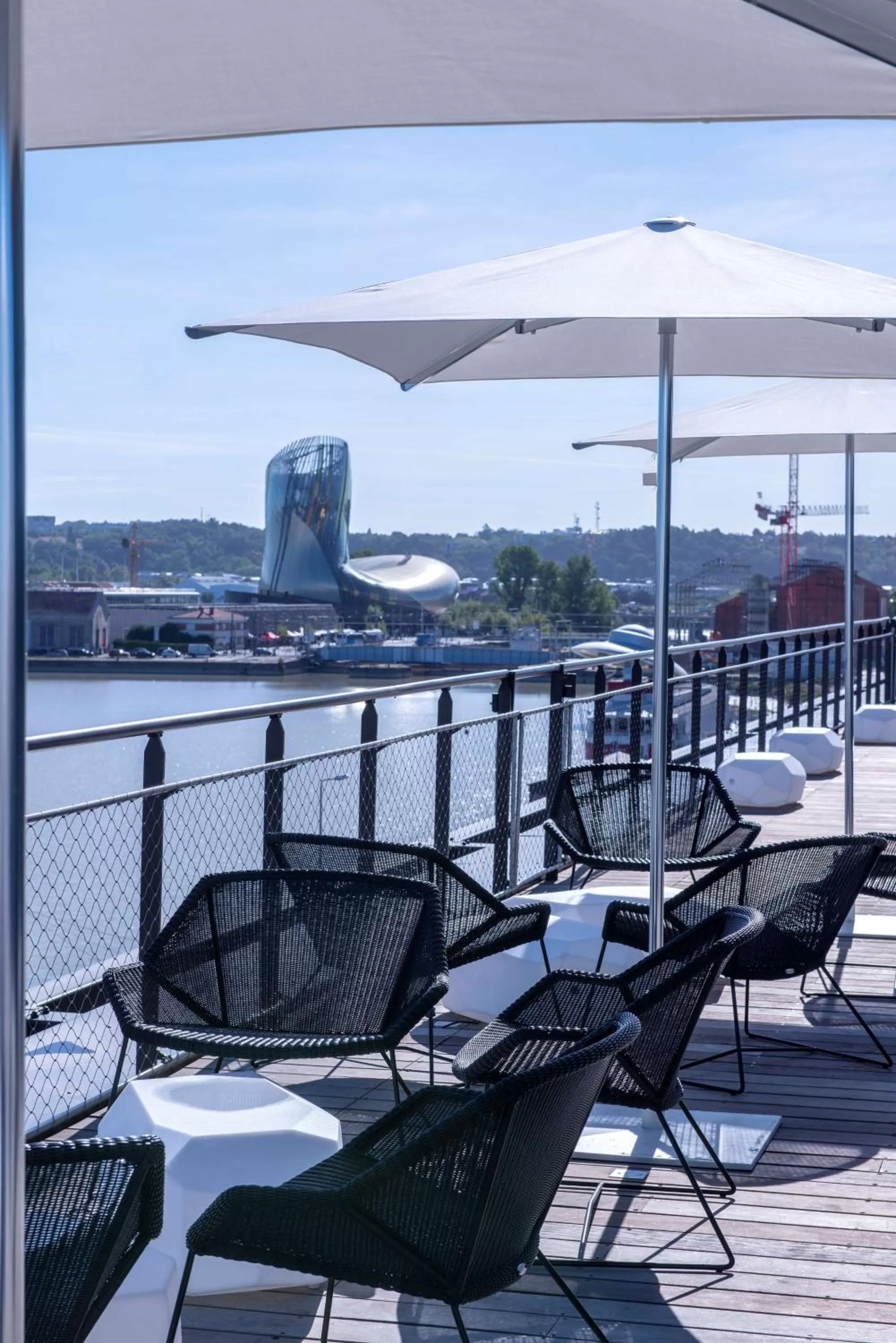 Balcony/Terrace in Radisson Blu Hotel Bordeaux