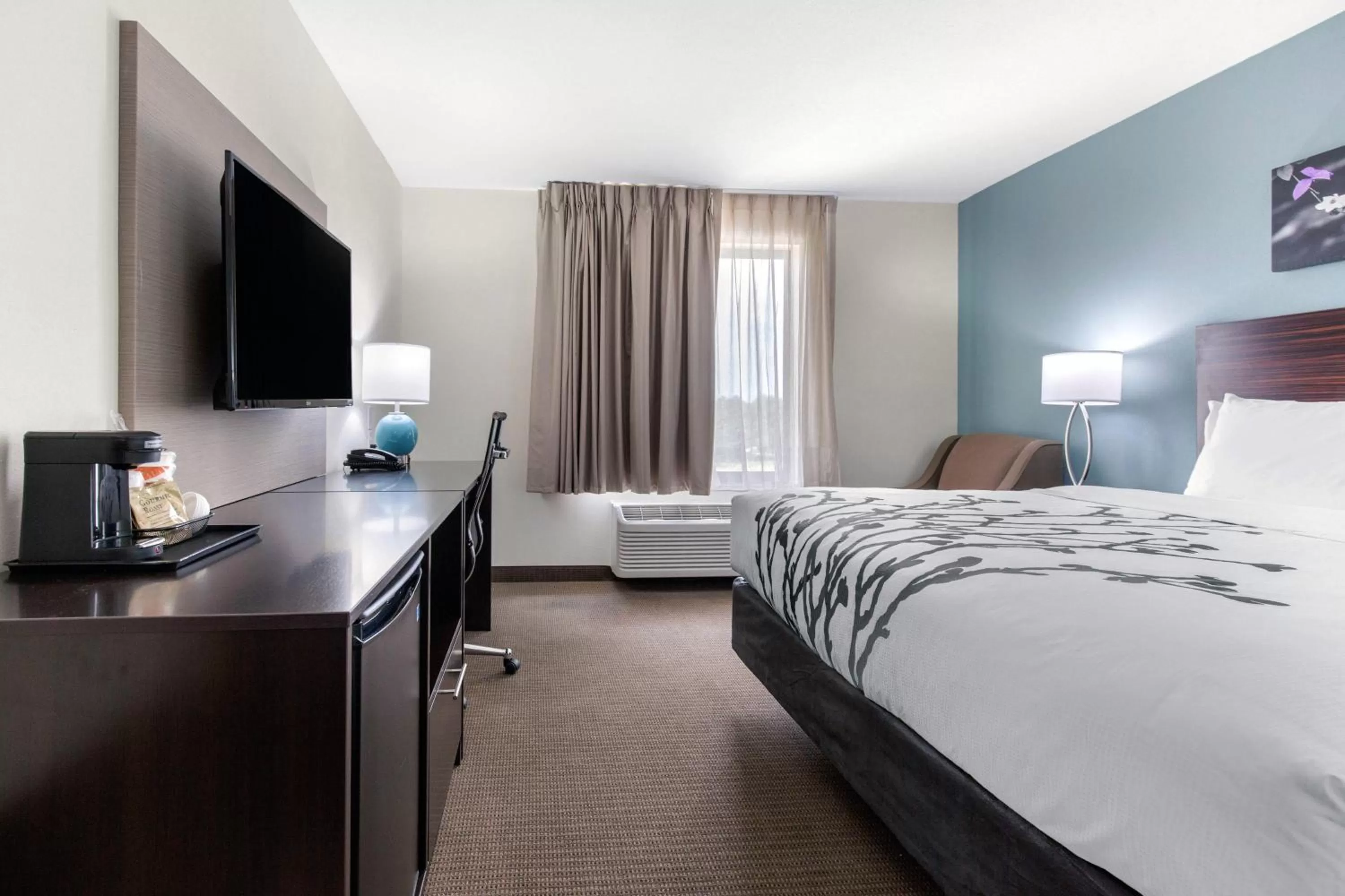 Photo of the whole room, Bed in Sleep Inn & Suites South Jacksonville