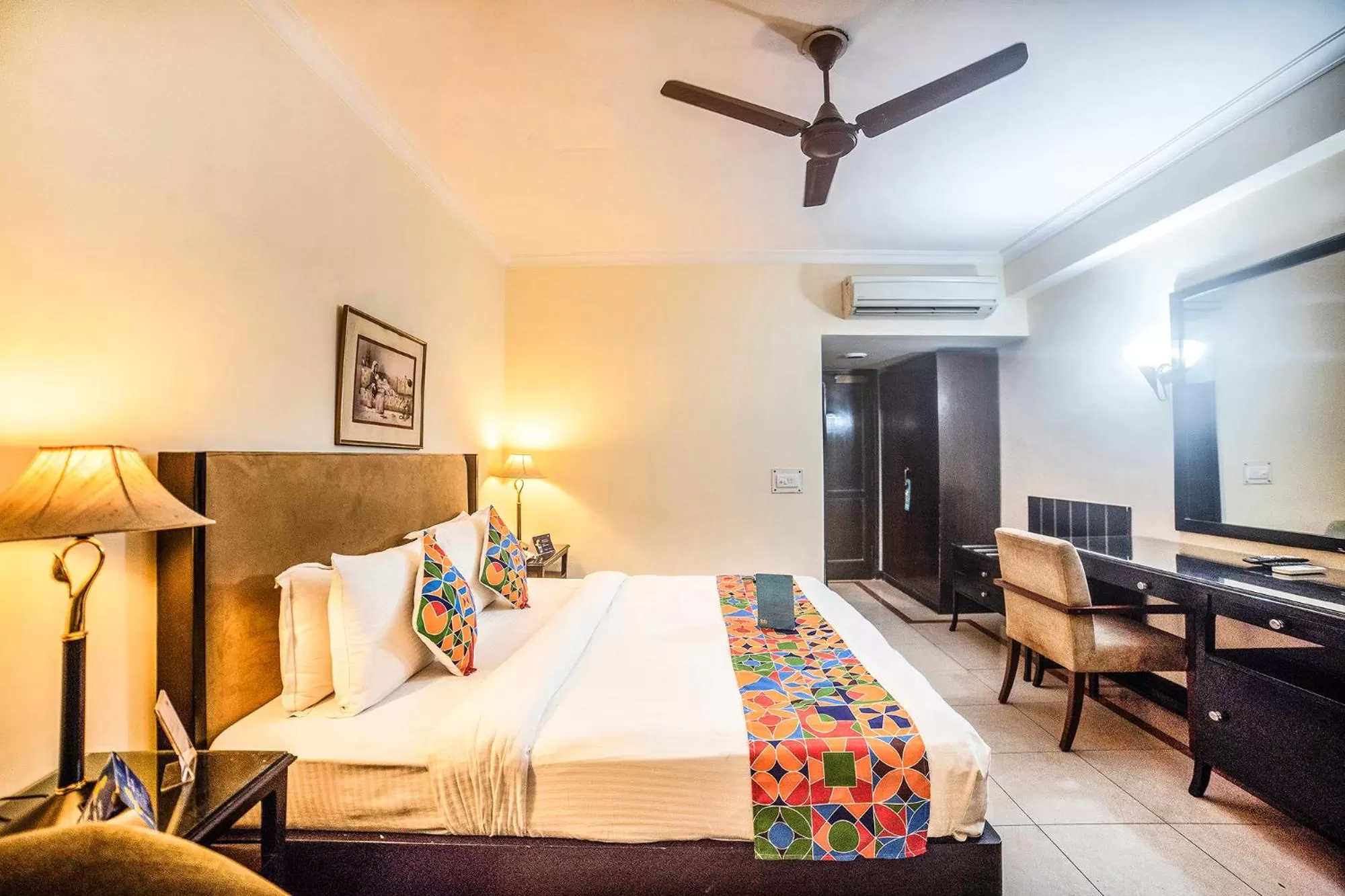 Photo of the whole room, Bed in FabHotel BMK Grand