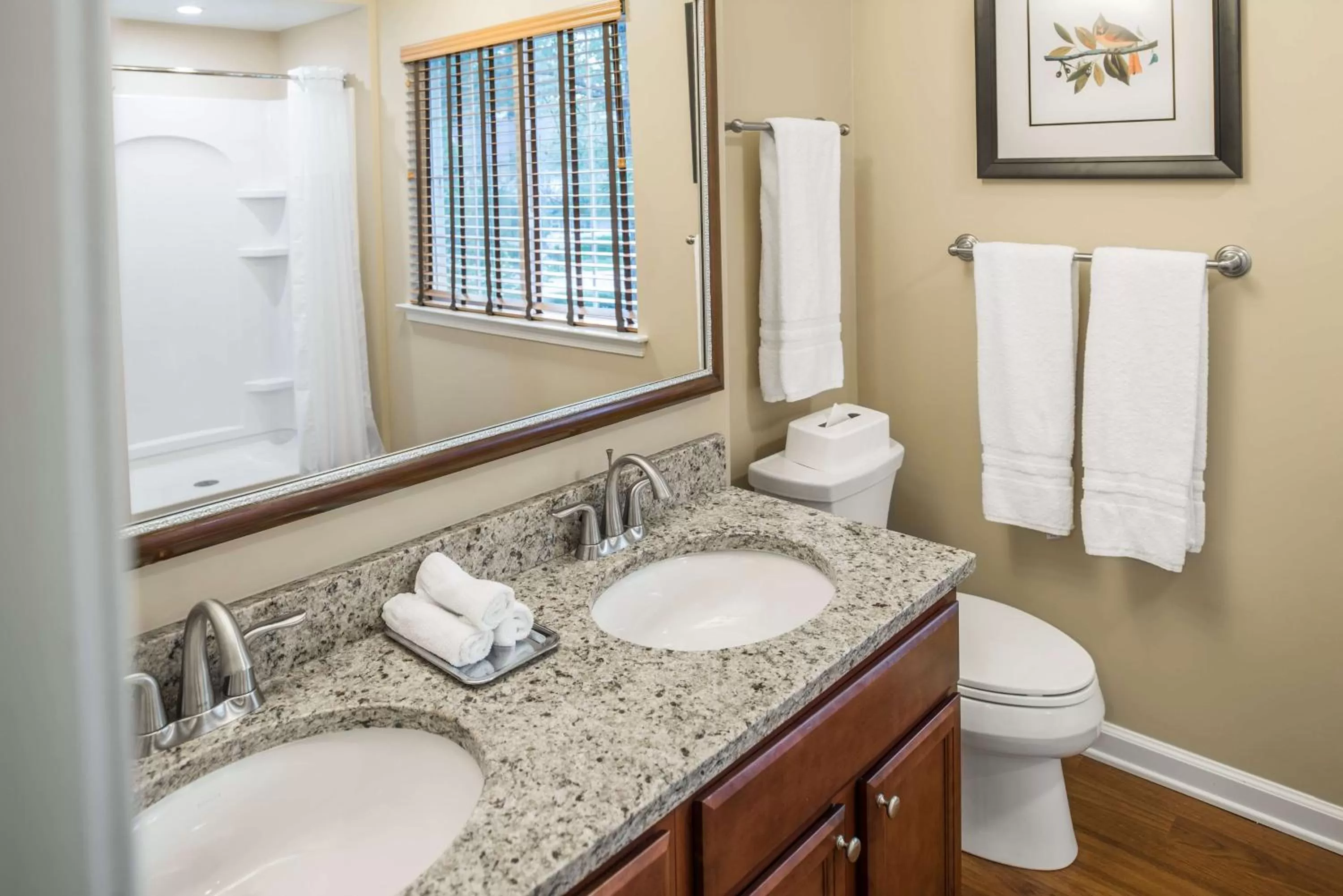Bathroom in Hilton Vacation Club The Historic Powhatan Williamsburg