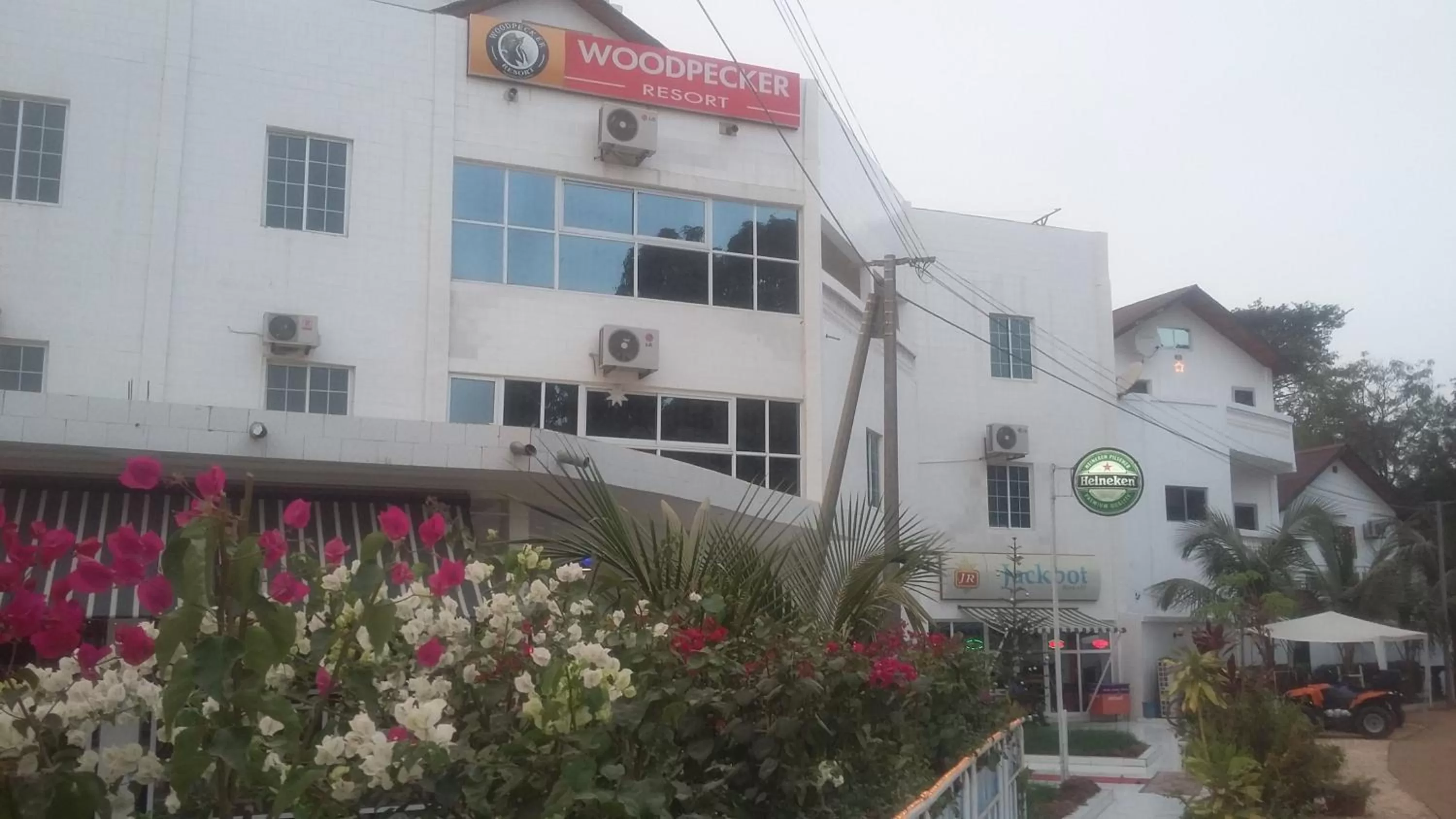 Property building in Woodpecker Resort Hotel