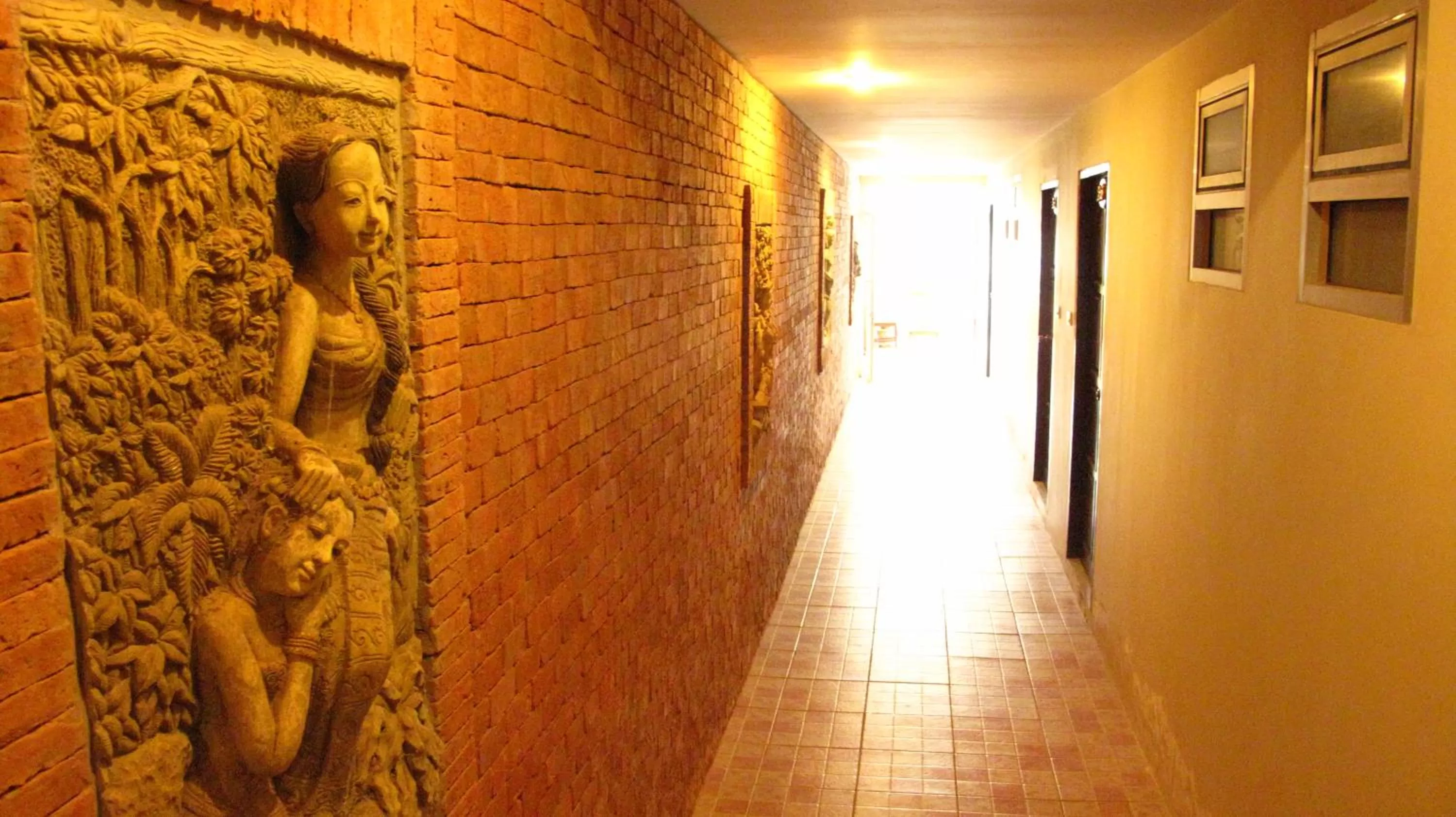 Decorative detail in Sea-Sun Bungalow & Resort