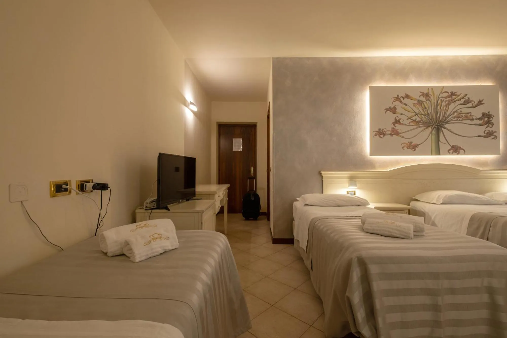 Bed in Hotel San Lorenzo