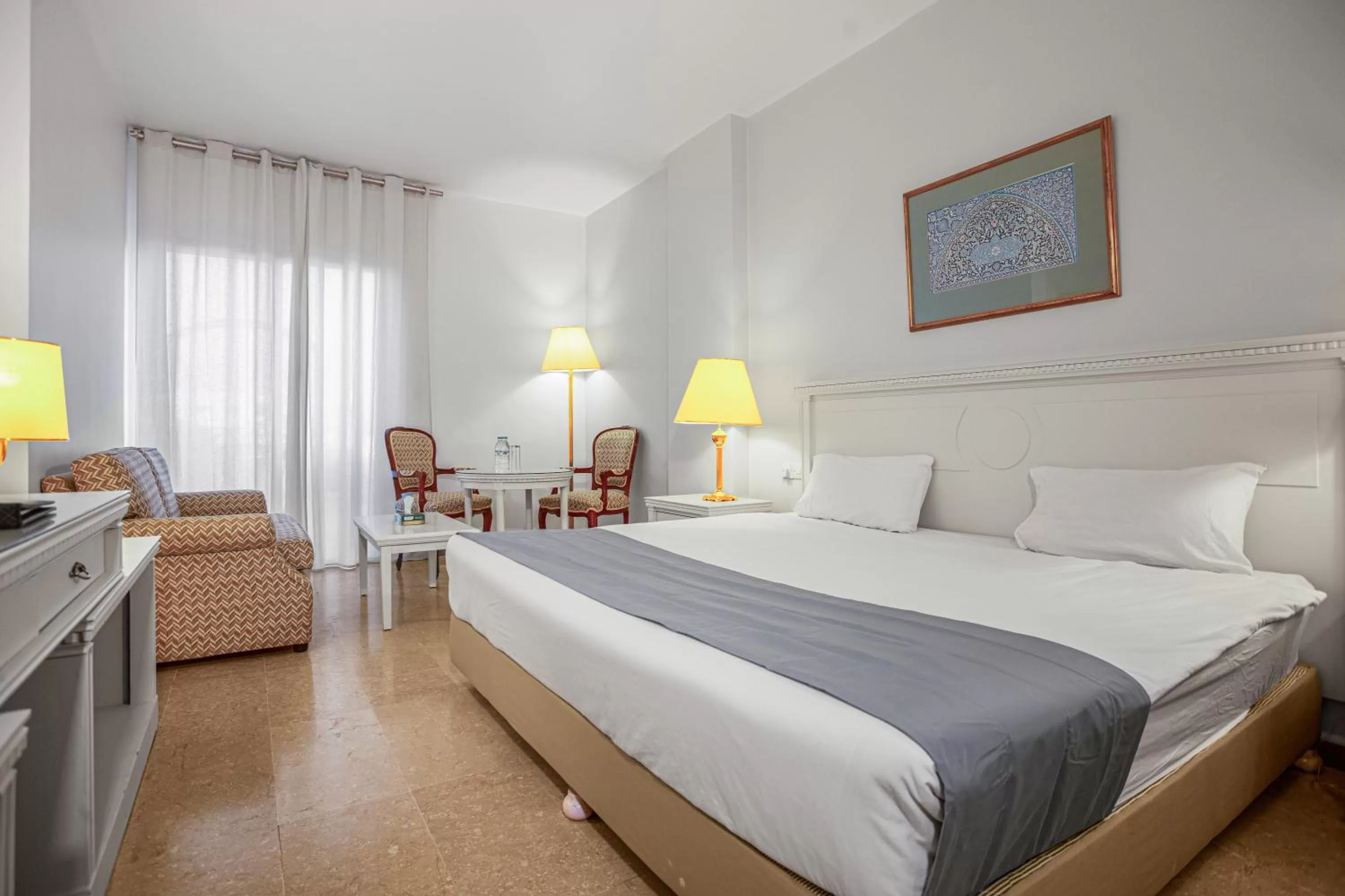 Bed in Grand Hotel Madaba