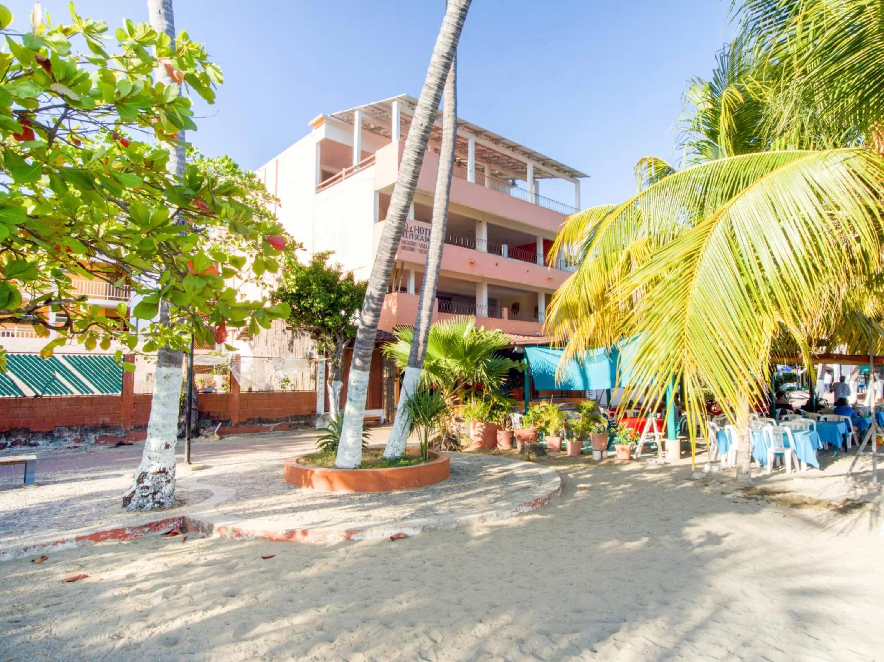 Facade/entrance in Hotel Del Pescador