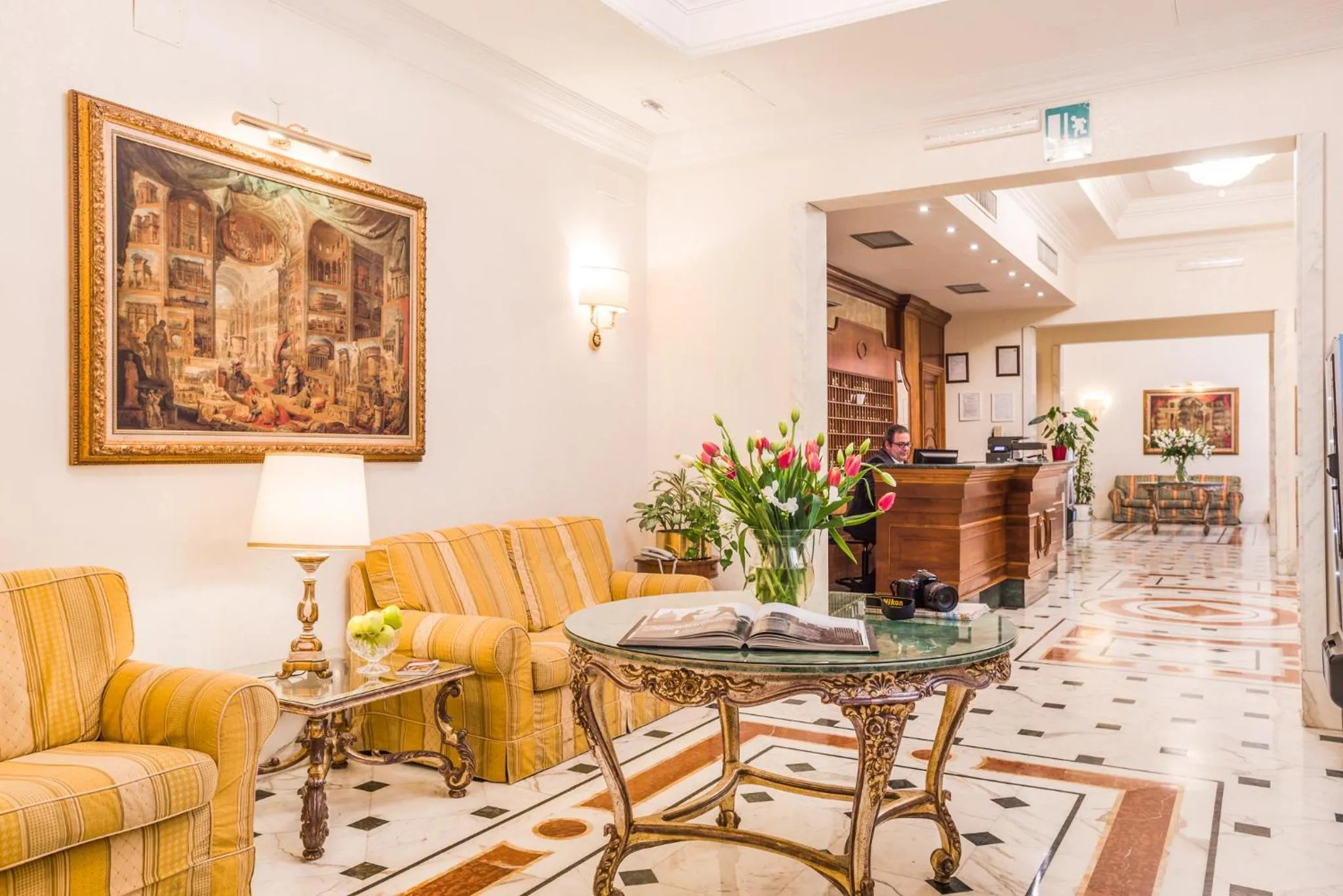 Lobby or reception in Raeli Hotel Noto