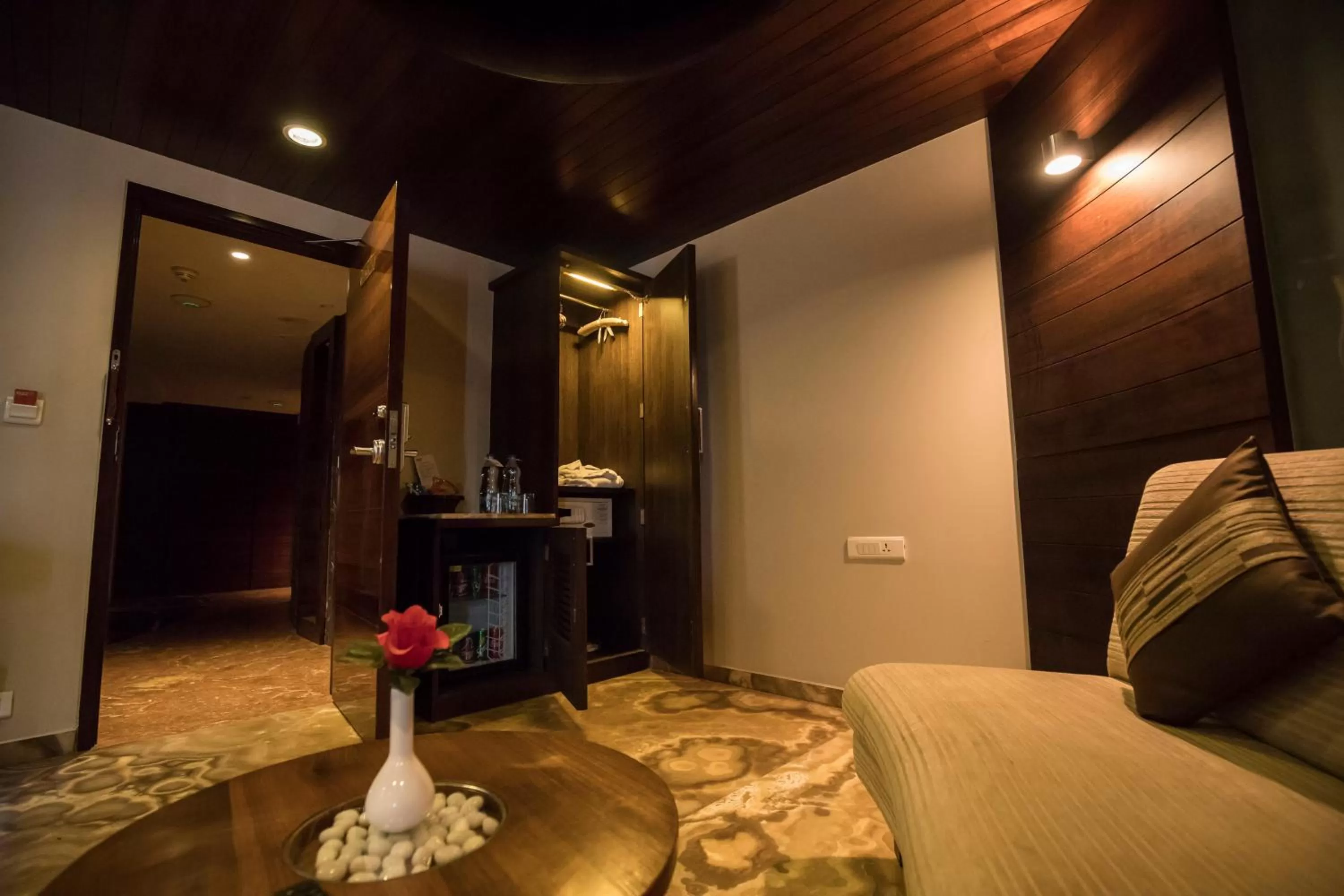 Seating area in Bizz The Hotel