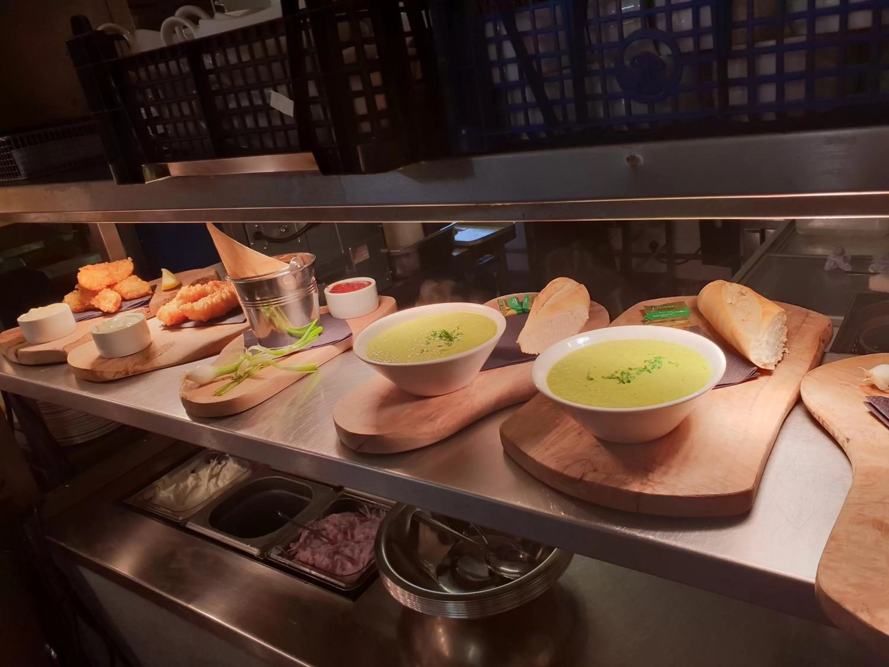 Food in The Bluebird Inn at Samlesbury