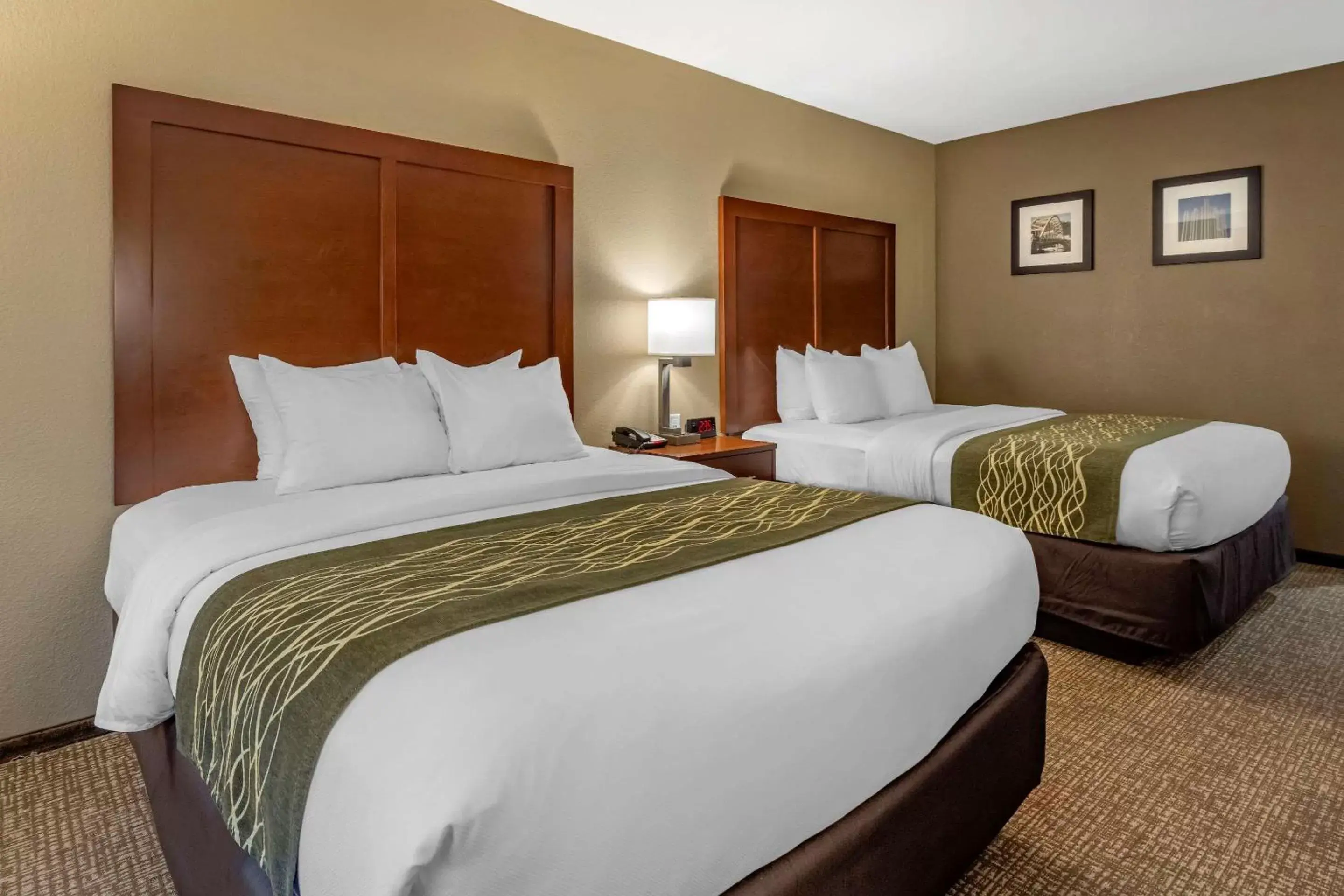 Queen Room with Two Queen Beds - Accessible/Non-Smoking in Comfort Inn & Suites Pittsburgh South Queen Room with Two Queen Beds - Accessible/Non-Smoking in Comfort Inn & Suites Pittsburgh South