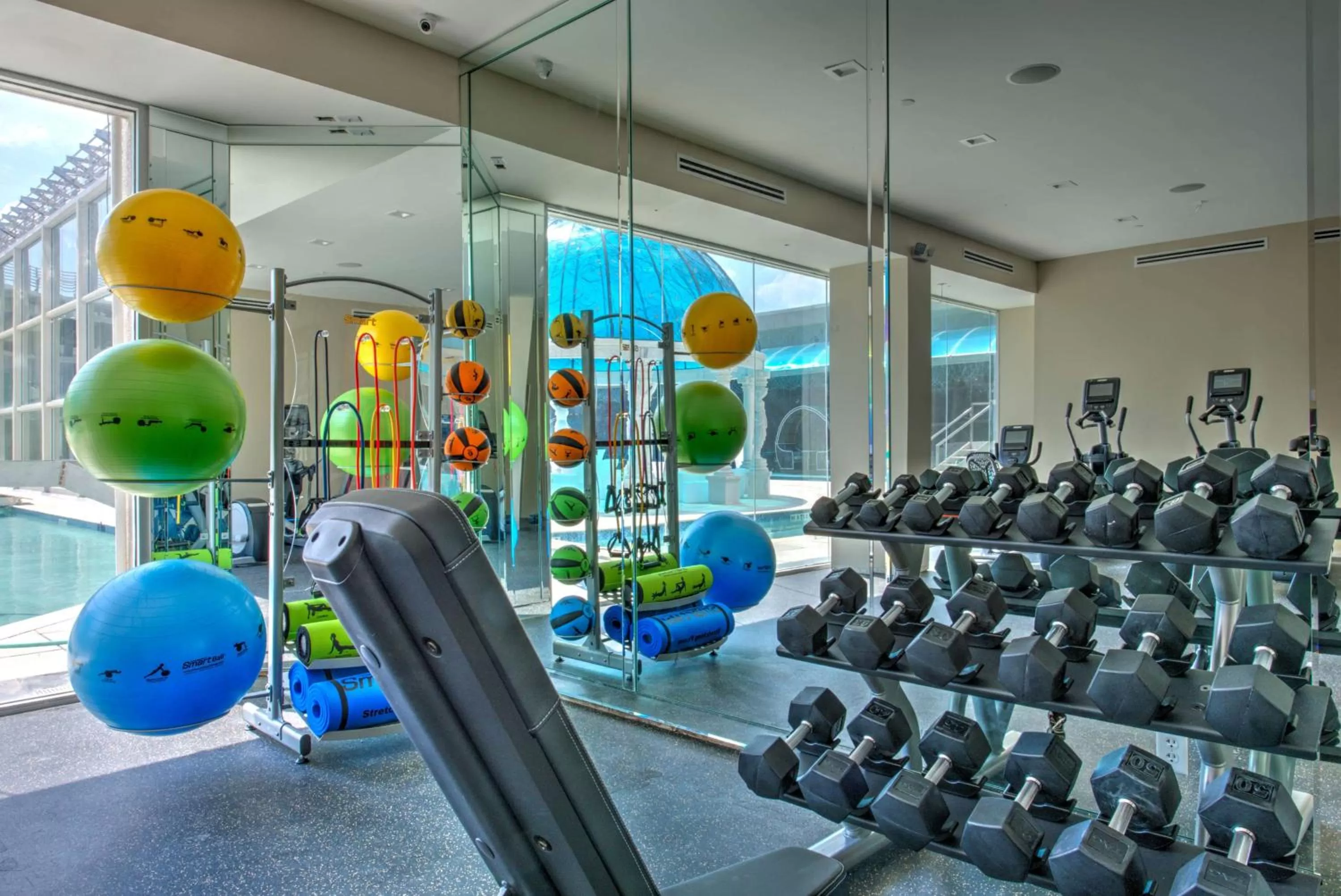 Fitness centre/facilities, Fitness Center/Facilities in DoubleTree by Hilton Houston Brookhollow