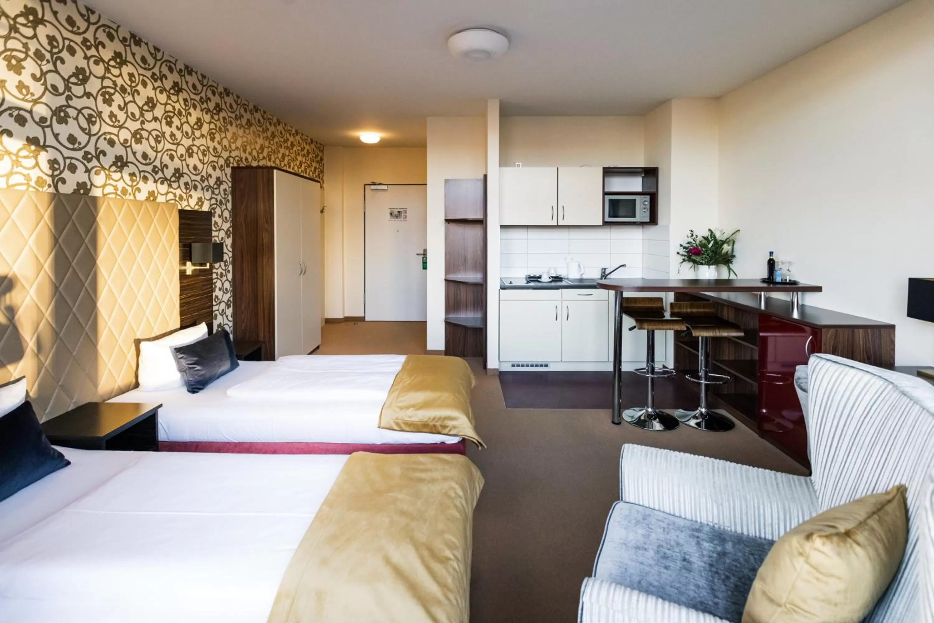 Bed in Royal International Leipzig