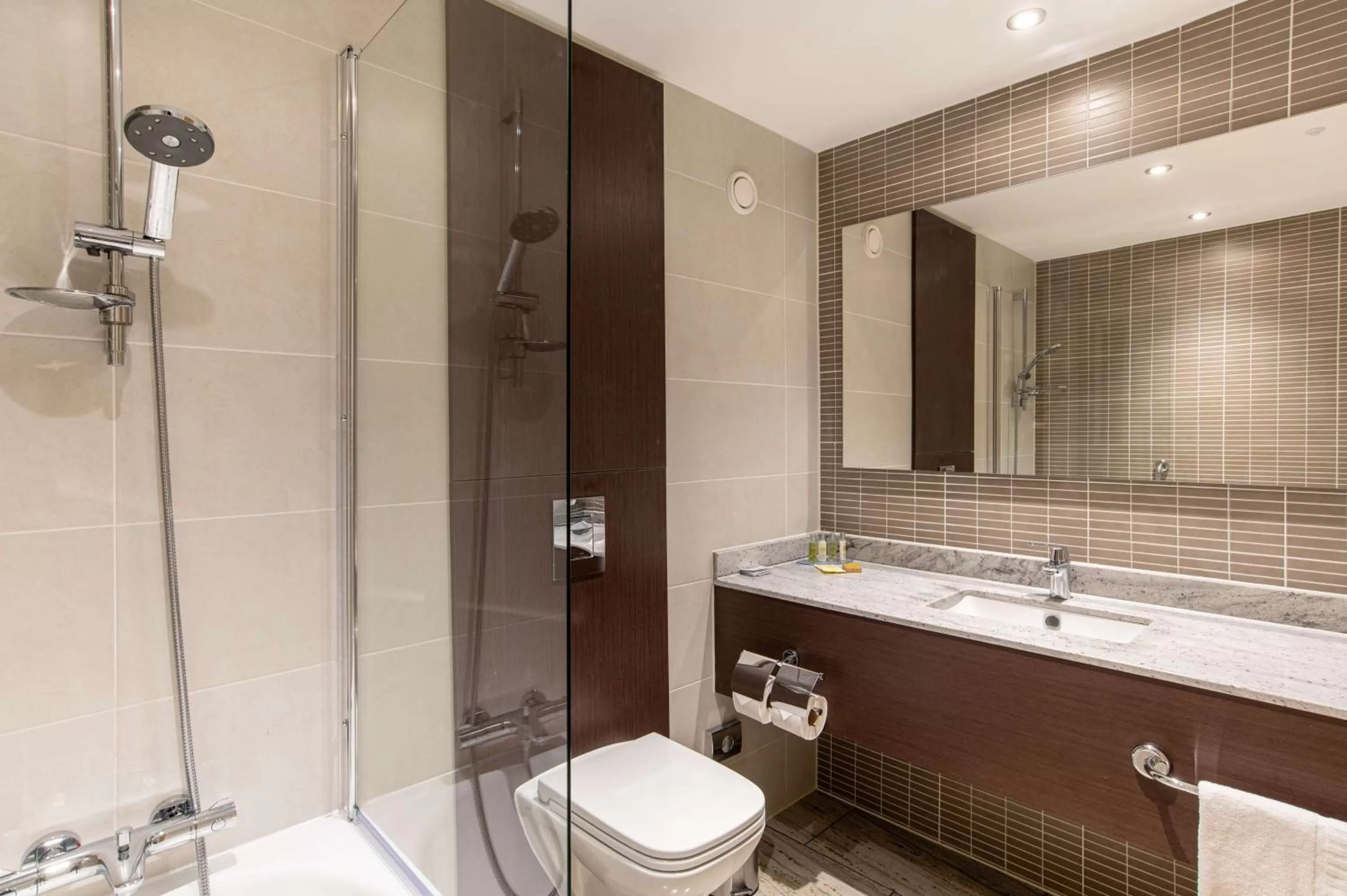 Bathroom in Hilton London Gatwick Airport