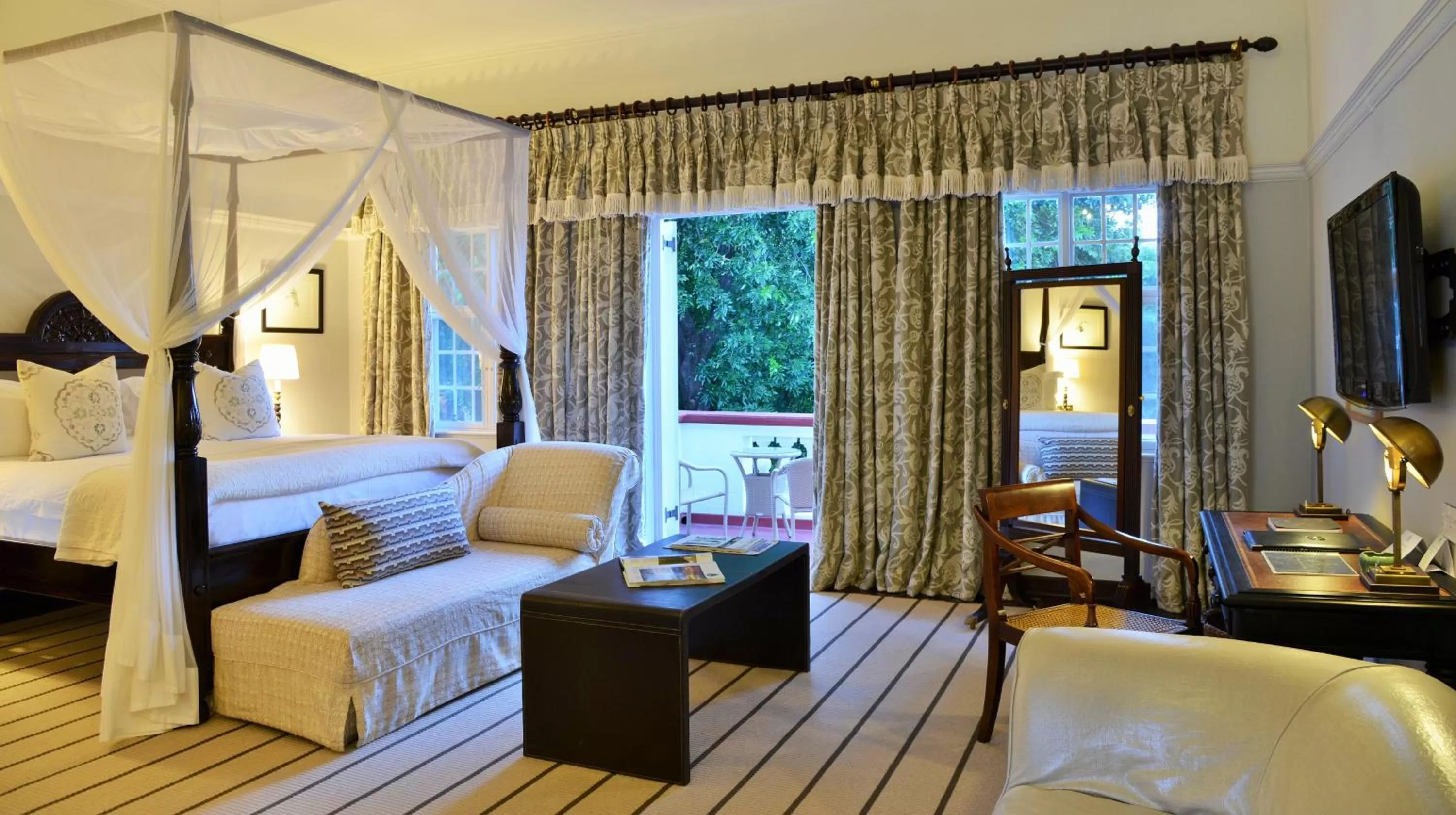 Bed in The Victoria Falls Hotel