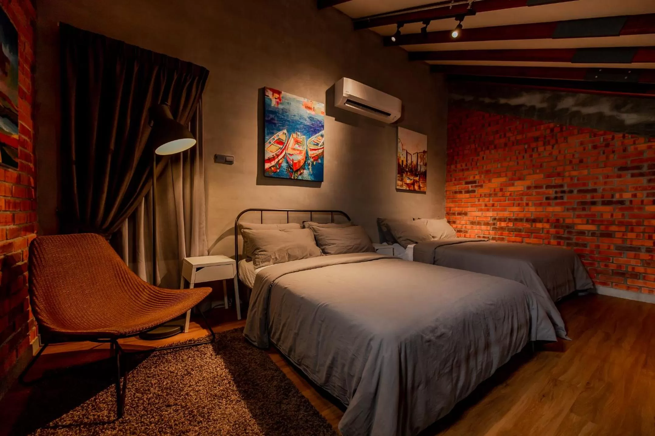 Bedroom, Bed in Arch Studio Cenang