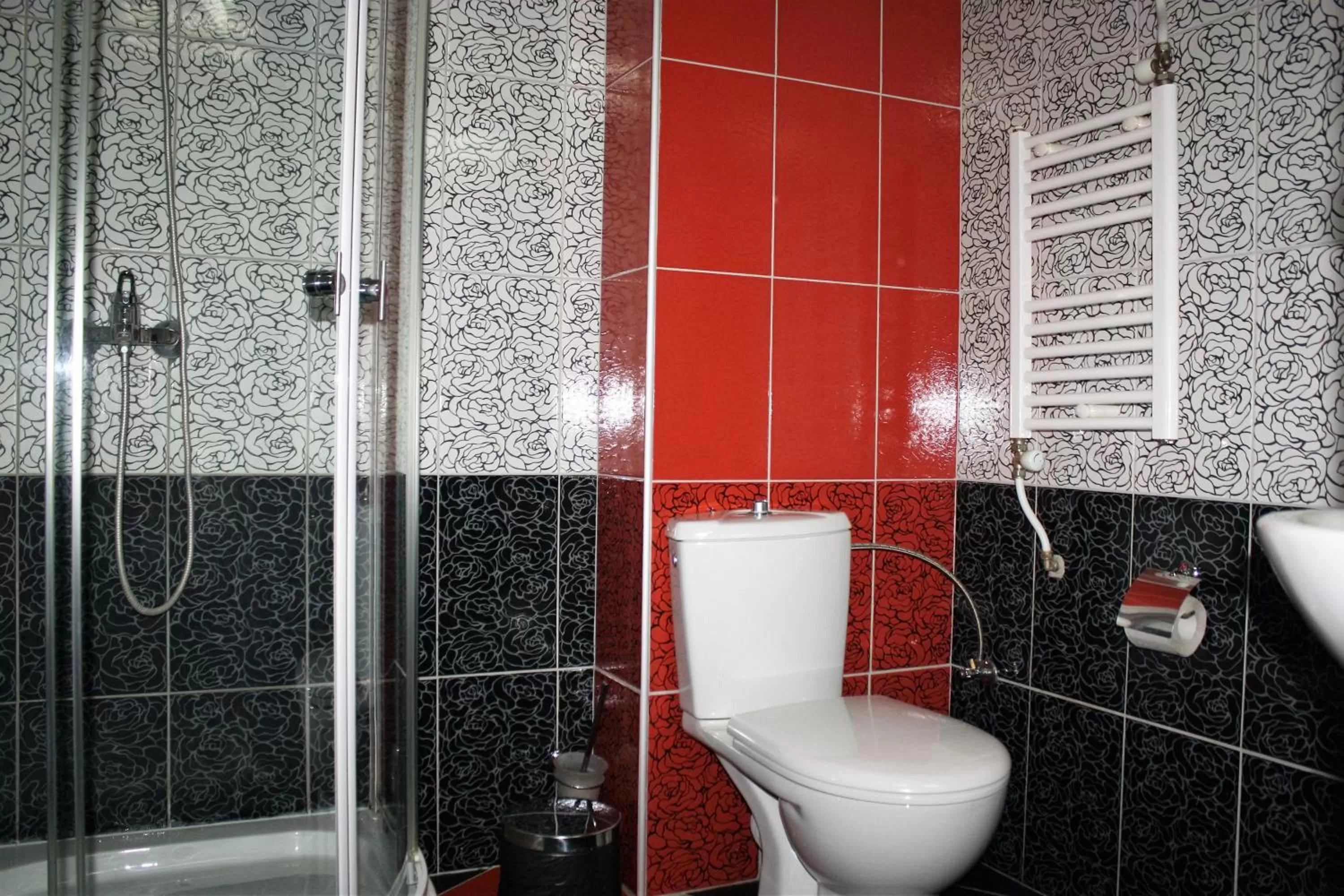 Toilet in Hotel Villa Verde