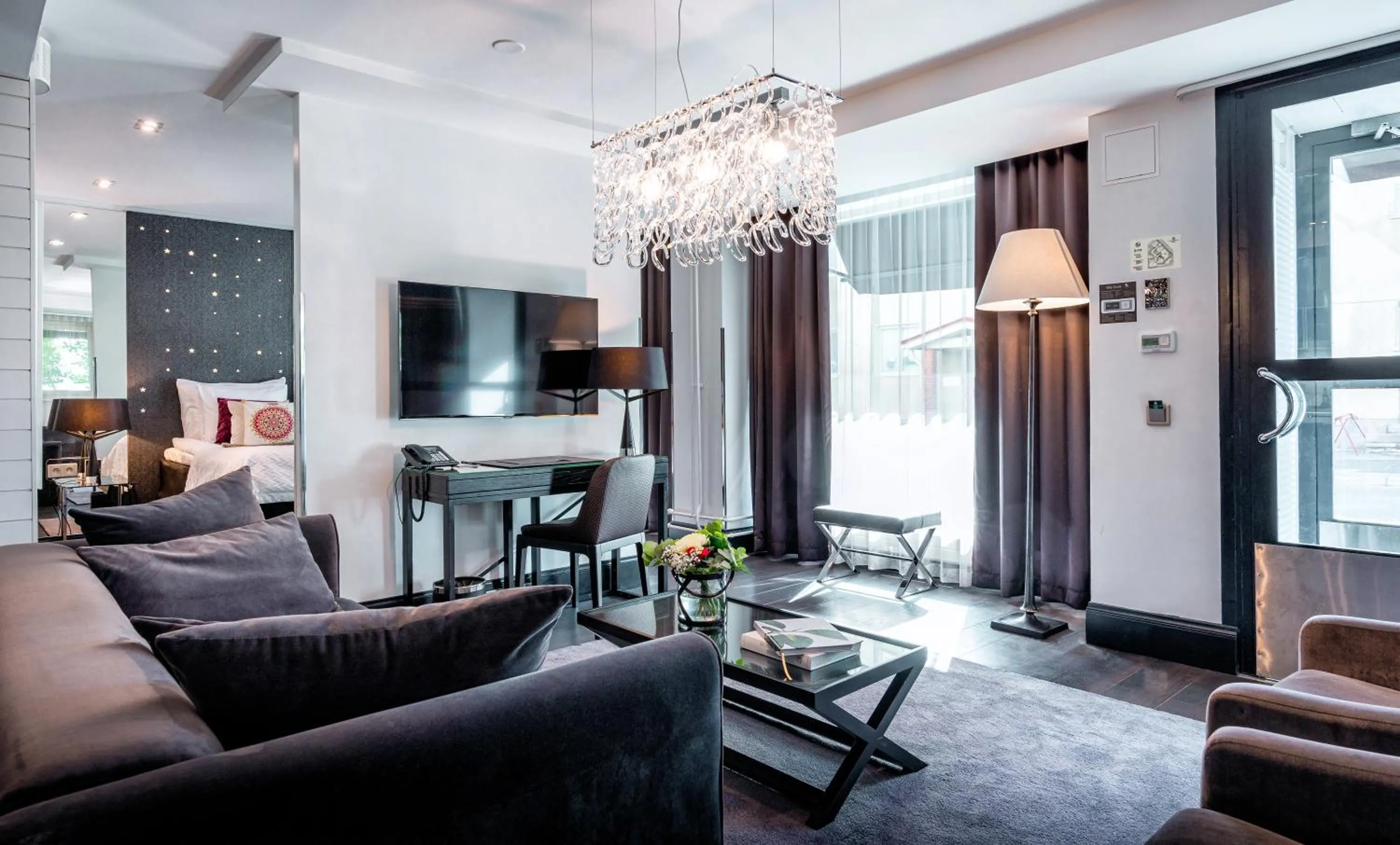 Seating area in Arctic Light Hotel