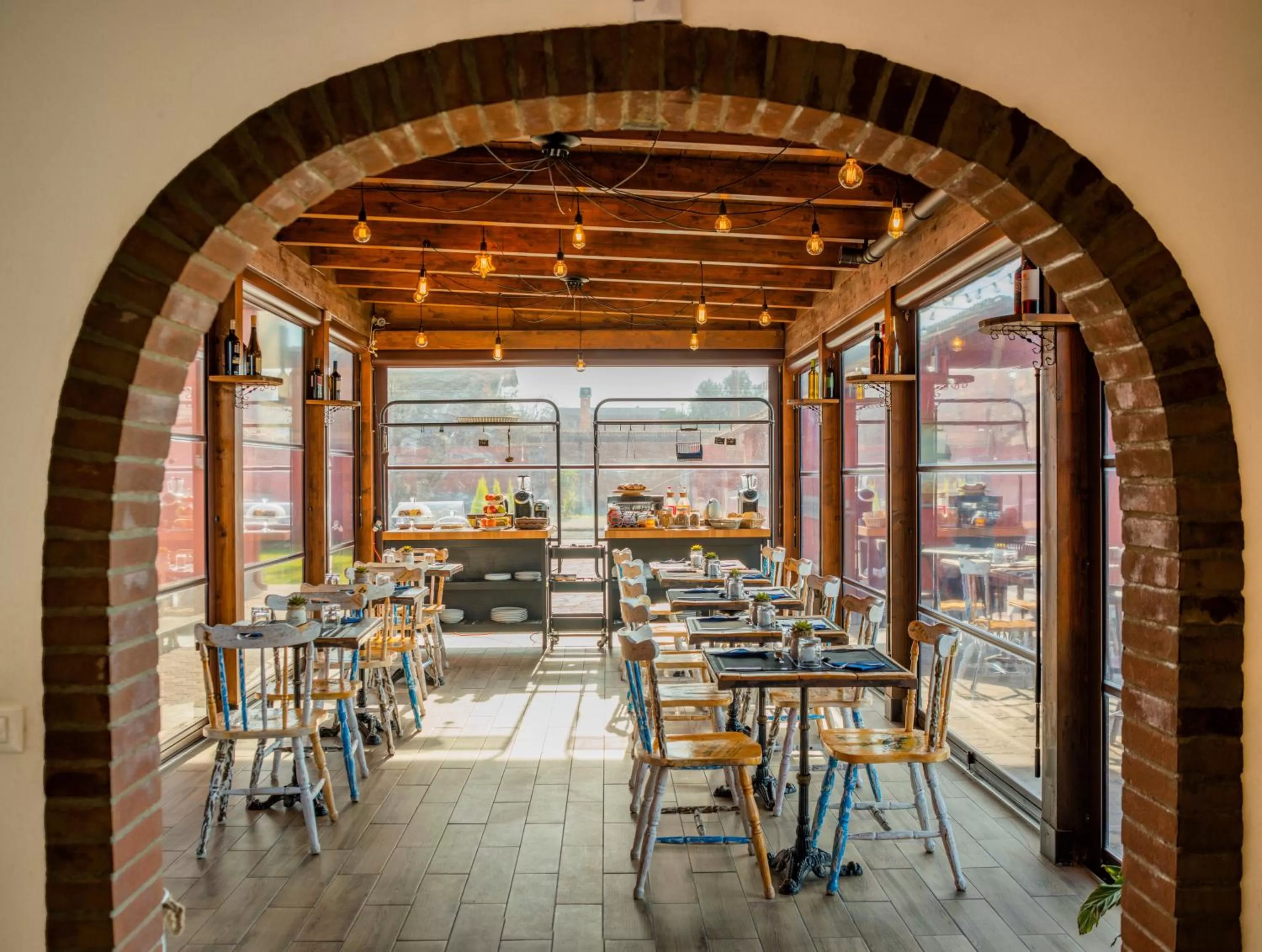 Breakfast, Restaurant/Places to Eat in Domus Porto Di Traiano Resort