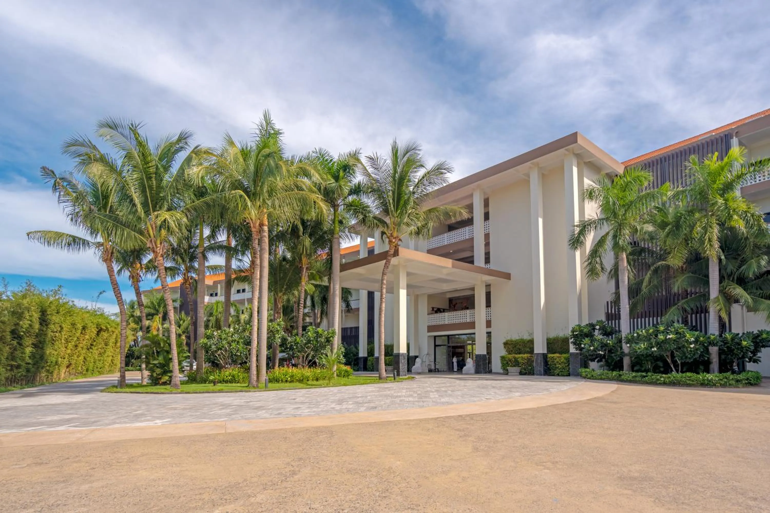 Property building in Grandvrio Ocean Resort Danang