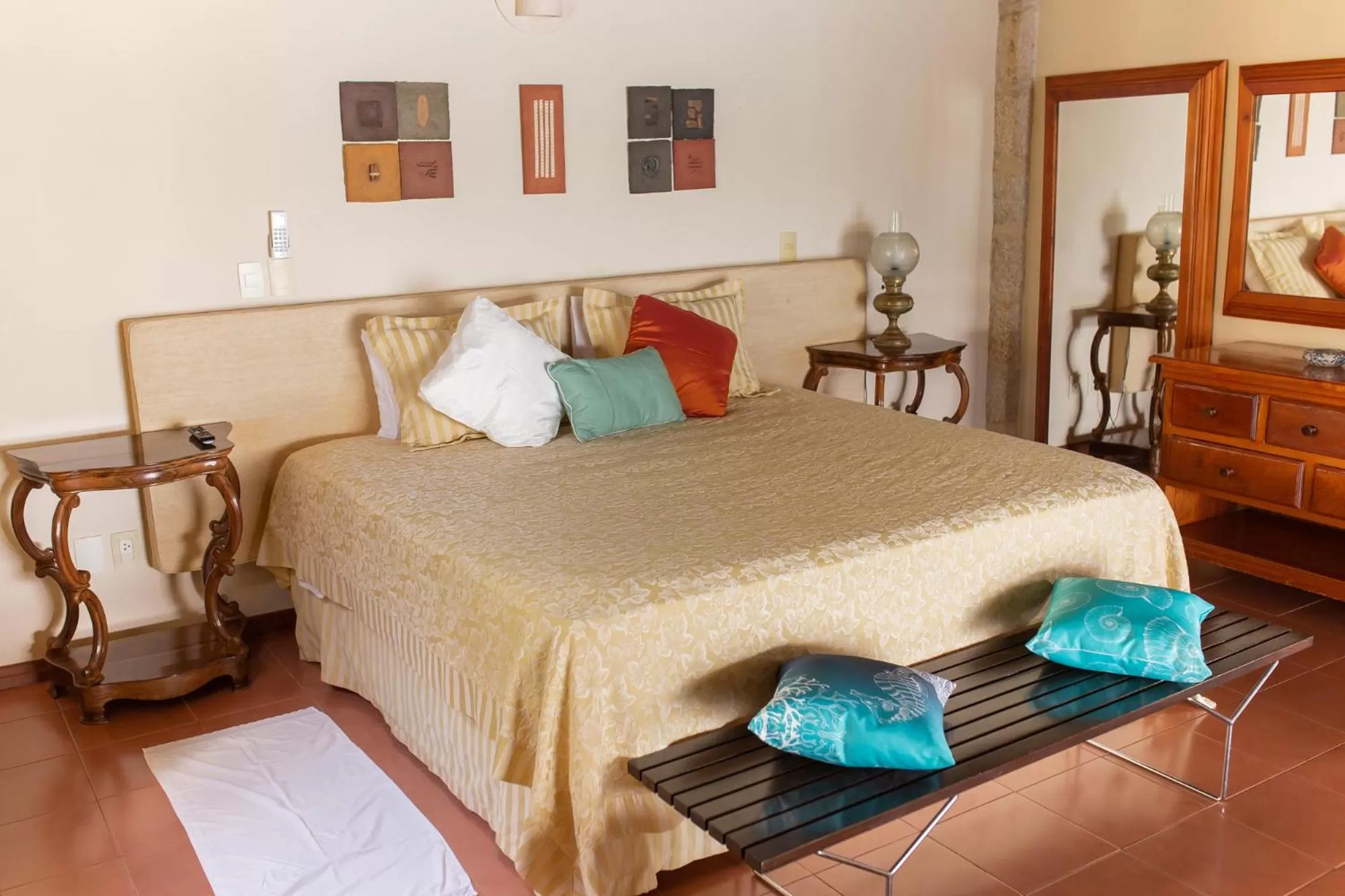 Photo of the whole room, Bed in Santa Clara Hotel