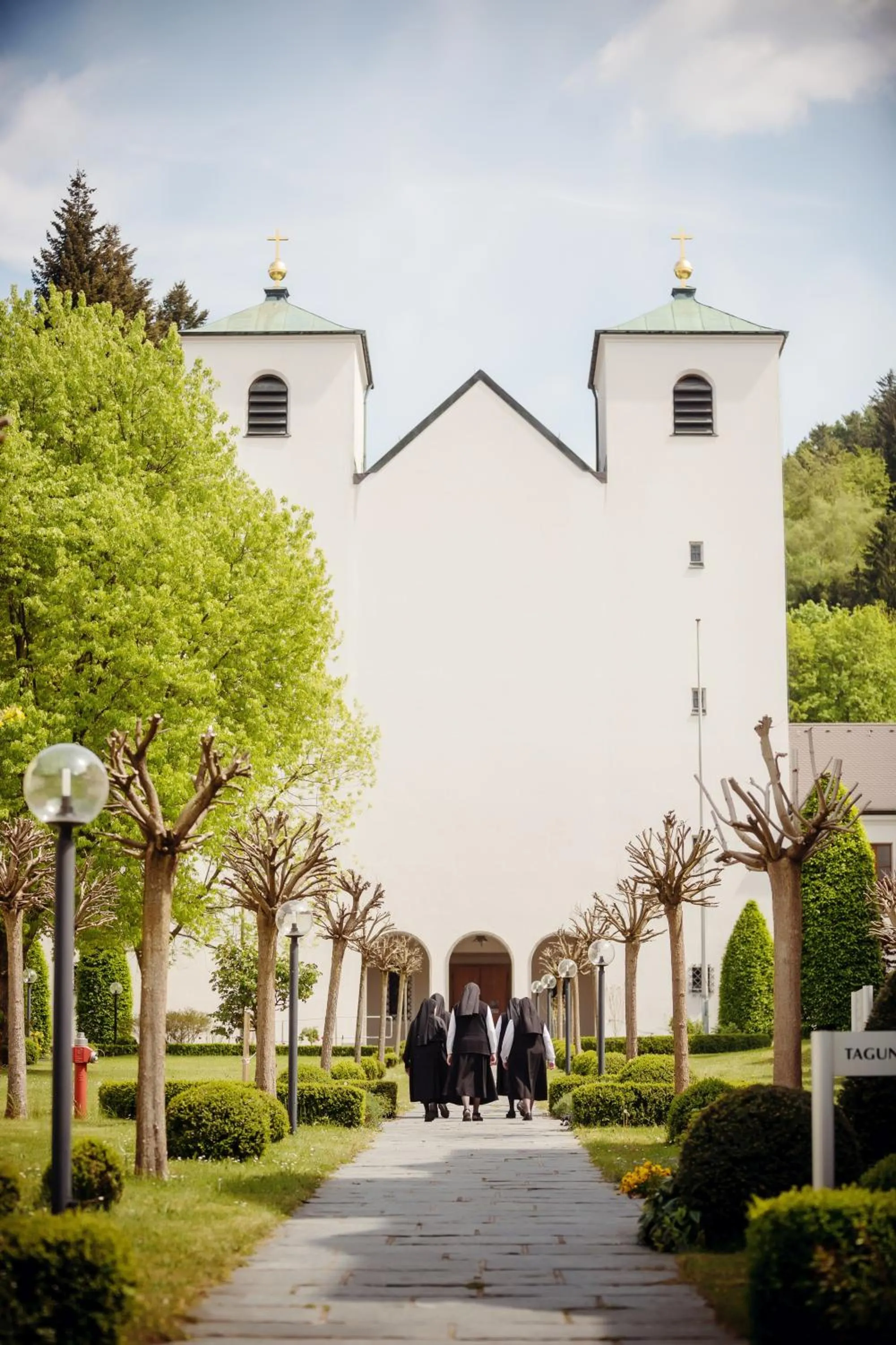Spring in Kloster St. Josef