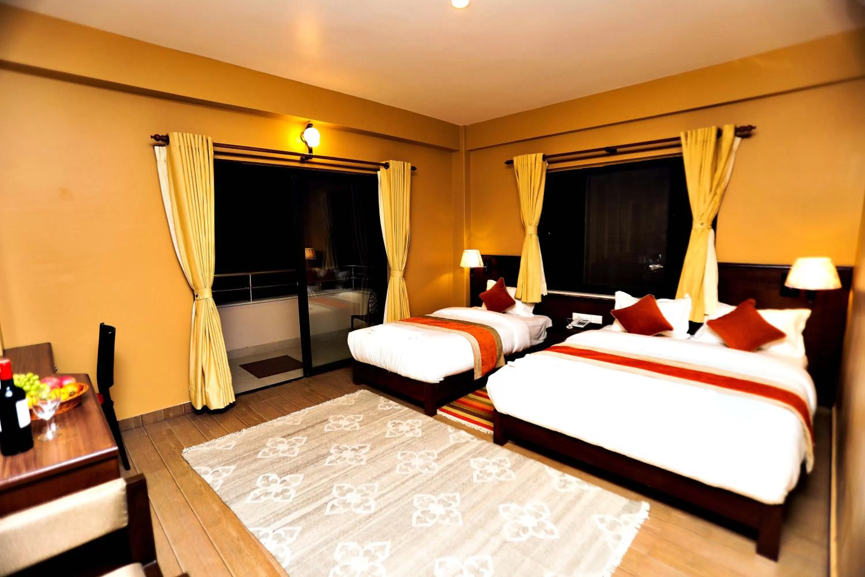 Bed in Hotel The Clock