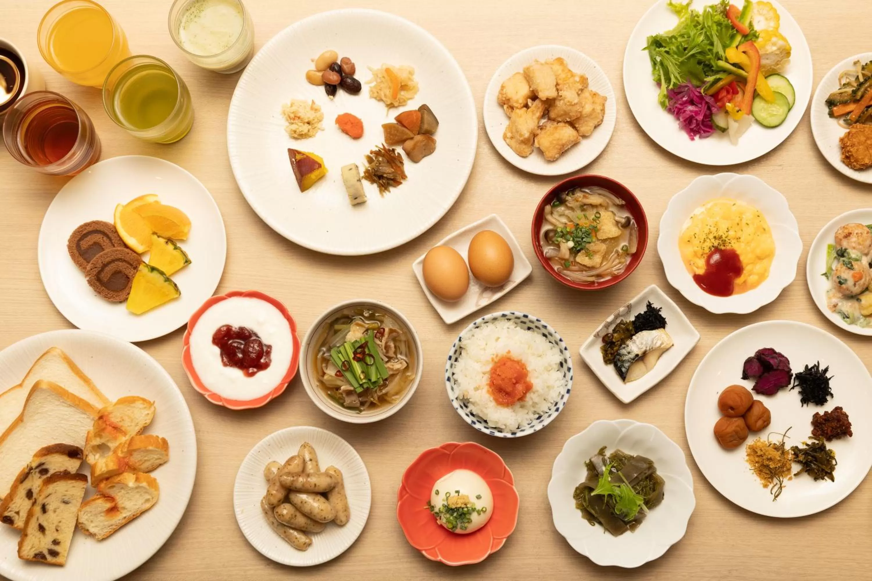 Breakfast in Shizutetsu Hotel Prezio Hakataekimae