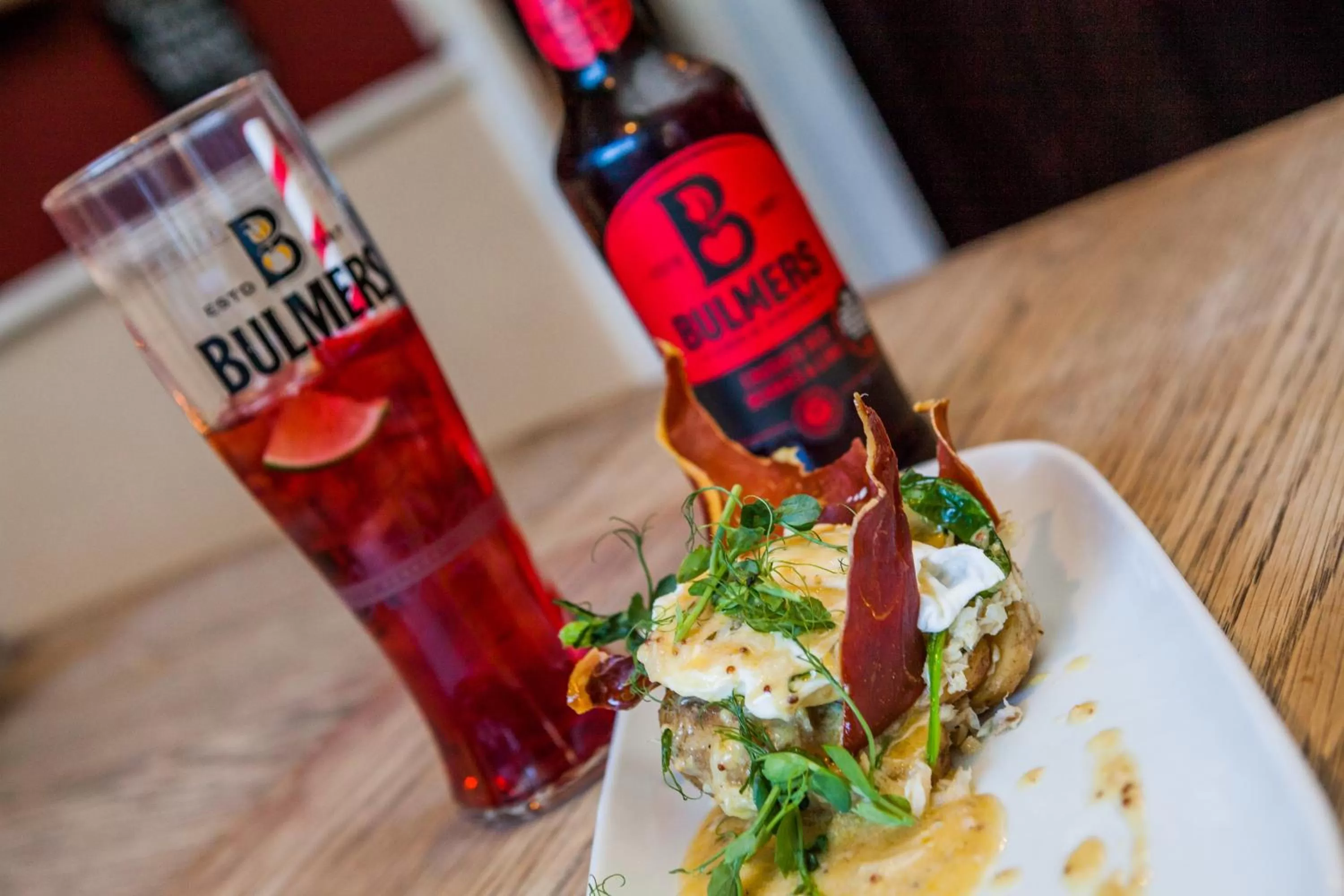 Food and drinks in The Red Lion Hotel